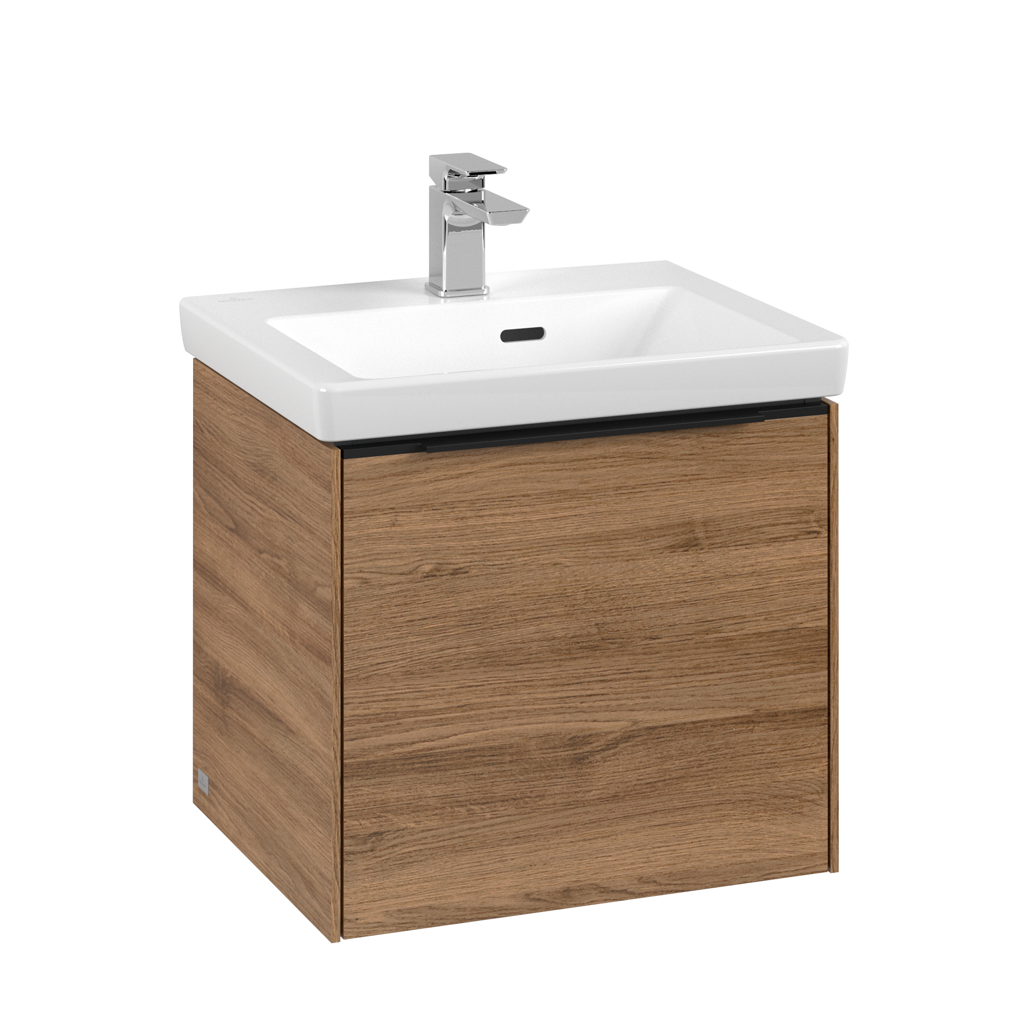 Villeroy & Boch Subway 3.0 Szafka podumywalkowa, 1 element wysuwany, 473x429x392mm, Korpus: Oak Kansas, Front: Oak Kansas