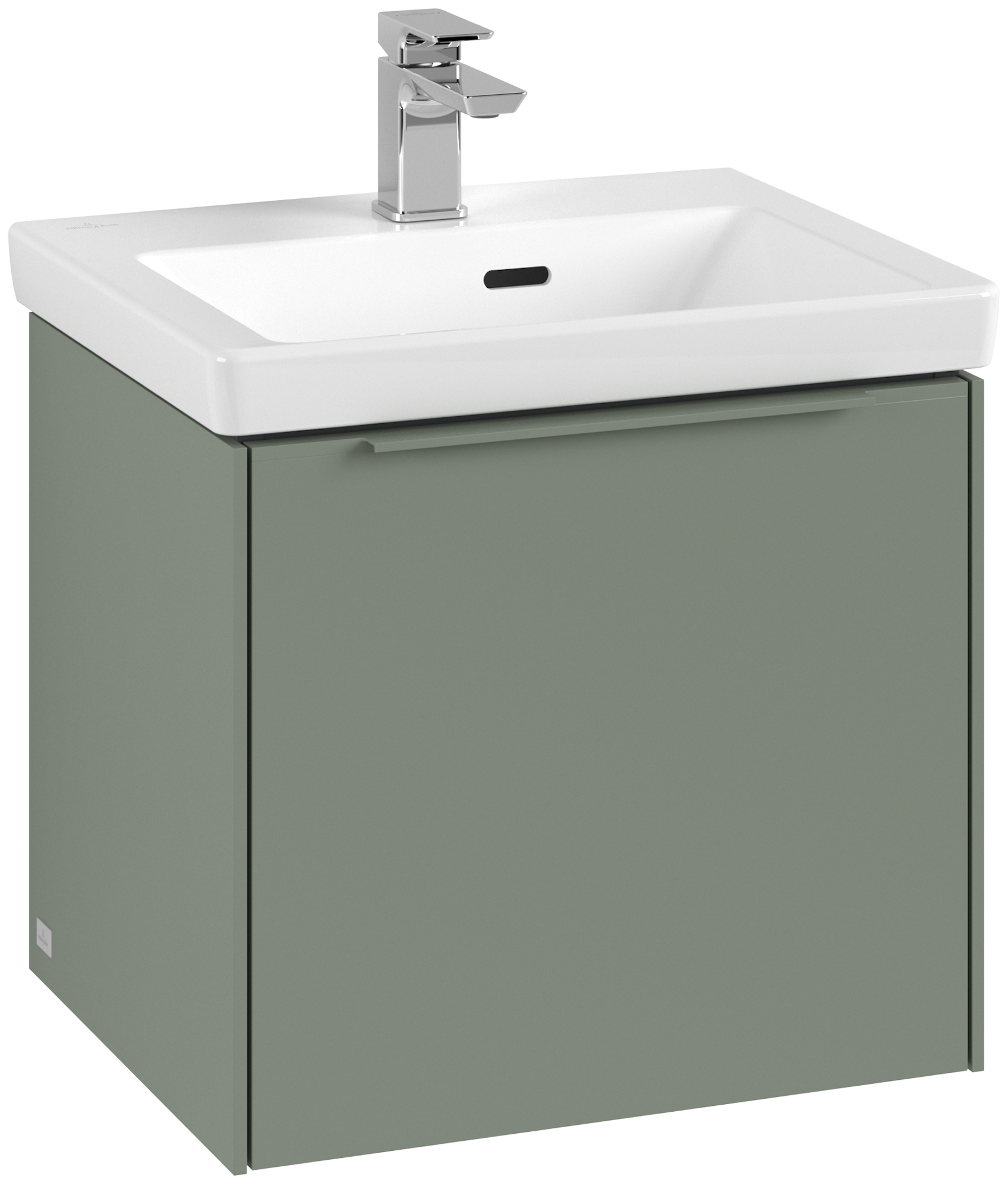 Villeroy & Boch Subway 3.0 Meuble sous plan, 1 tiroir sur rails, 473x429x392mm, Caisson: Soft Green, Façade: Soft Green