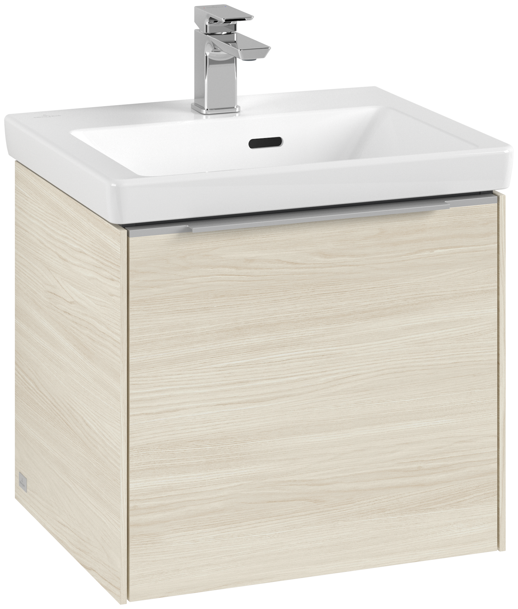 Villeroy & Boch Subway 3.0 Szafka podumywalkowa, z oświetleniem, 1 element wysuwany, 473x429x392mm, Korpus: White Oak, Front: White Oak