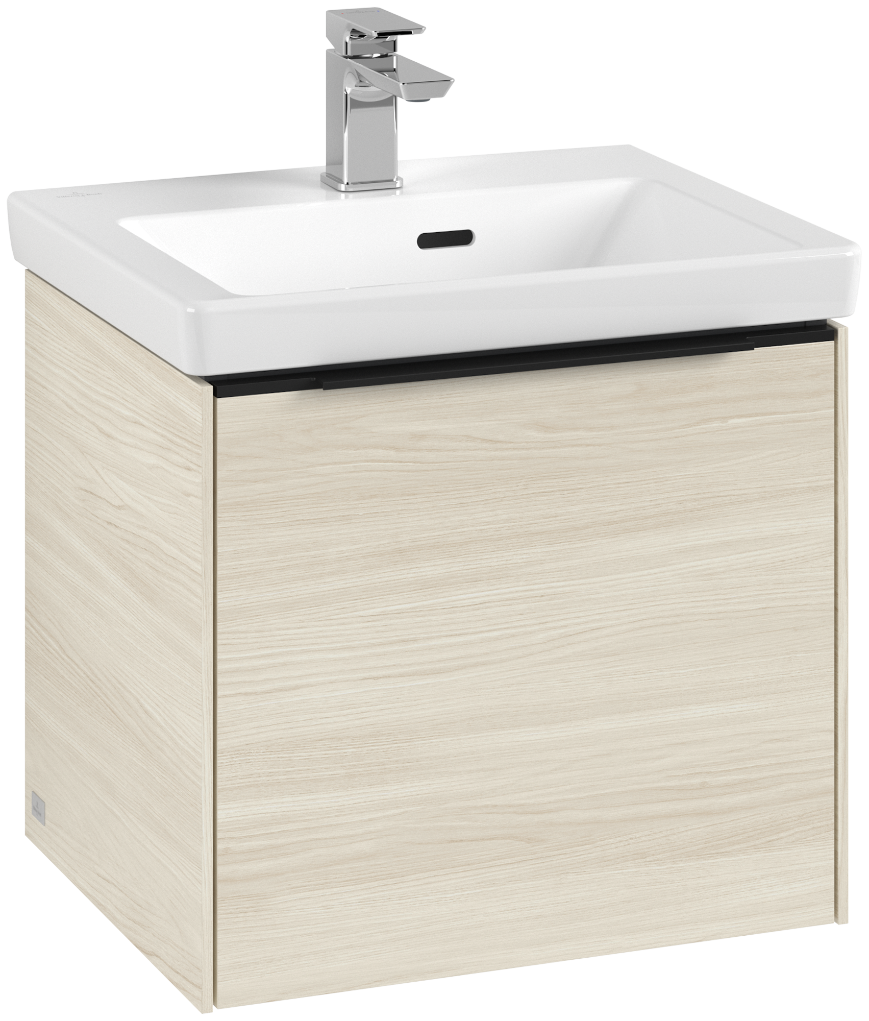 Villeroy & Boch Subway 3.0 Szafka podumywalkowa, z oświetleniem, 1 element wysuwany, 473x429x392mm, Korpus: White Oak, Front: White Oak
