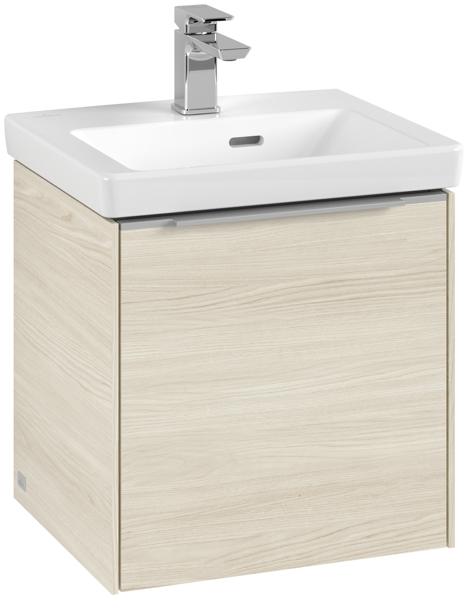 Villeroy & Boch Subway 3.0 Skåp till tvättställ, 1 dörr, 423x429x362mm, Kropp: White Oak, Framsida: White Oak