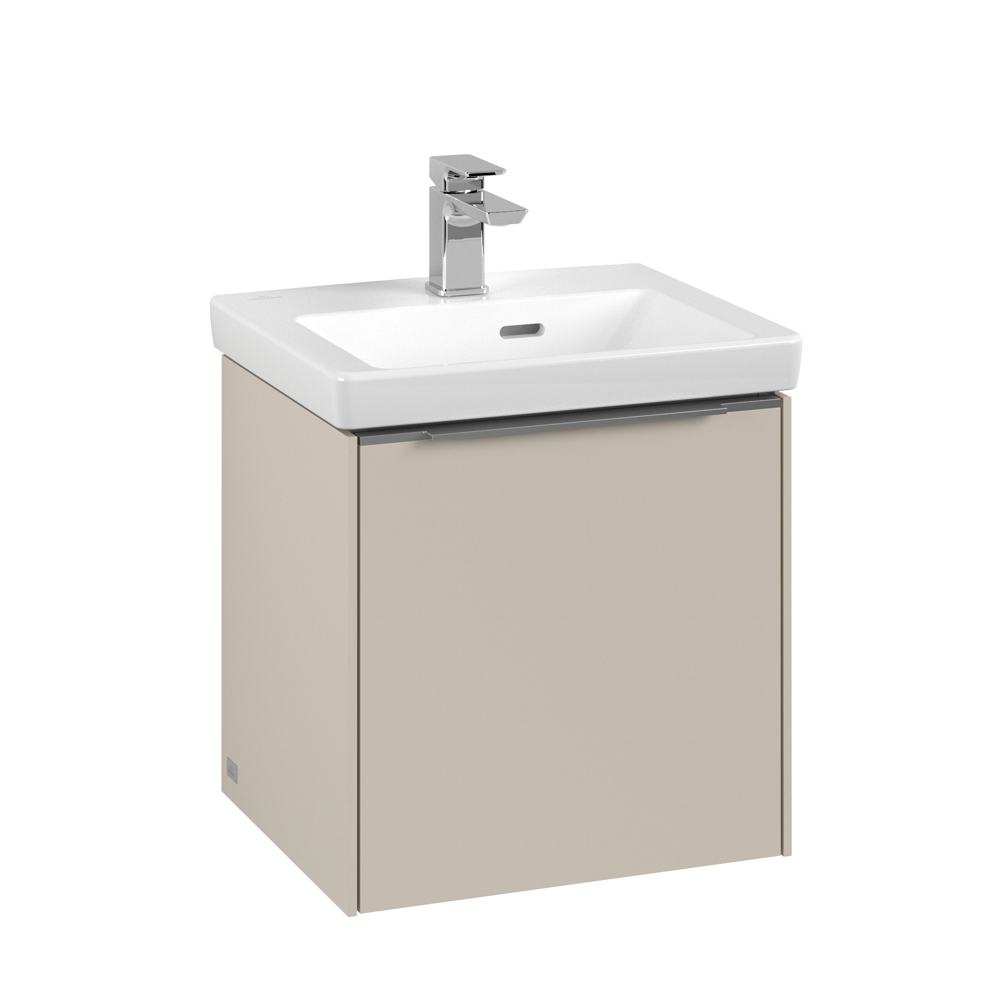 Villeroy & Boch Subway 3.0 Vanity unit, 1 door, 423x429x362mm, Body: Cashmere Grey, Front: Cashmere Grey