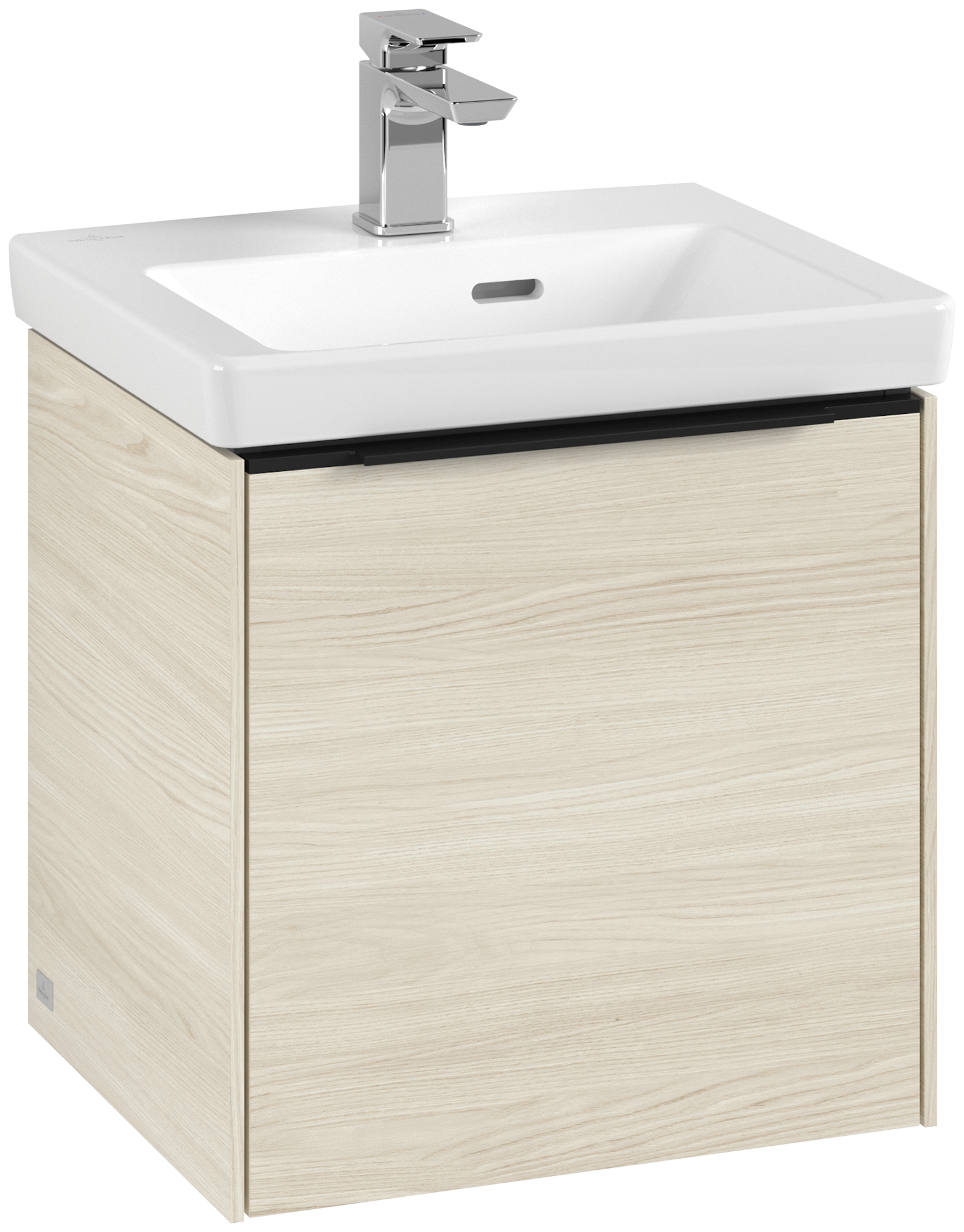 Villeroy & Boch Subway 3.0 Vanity unit, 1 door, 423x429x362mm, Body: White Oak, Front: White Oak
