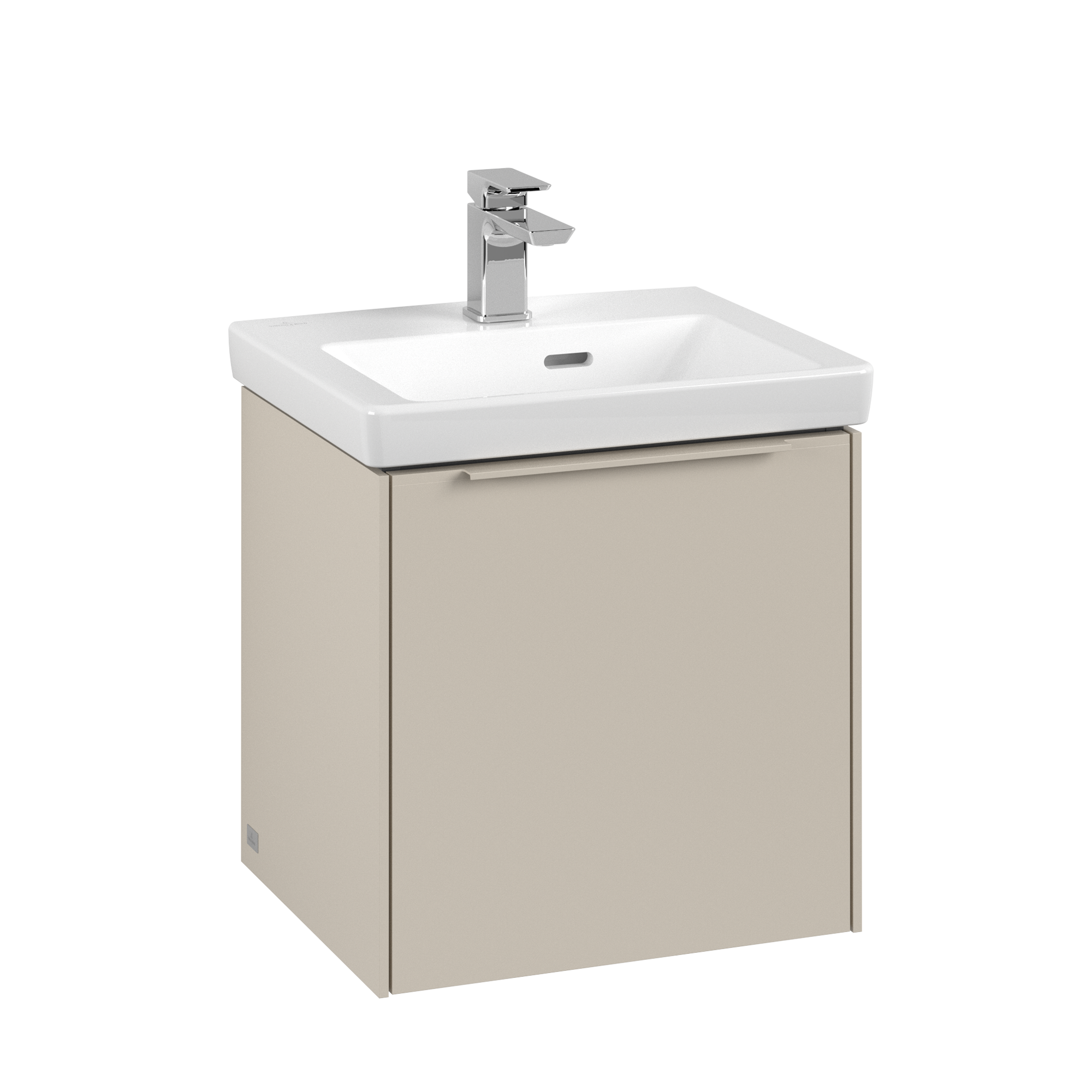 Villeroy & Boch Subway 3.0 Vanity unit, 1 door, 423x429x362mm, Body: Cashmere Grey, Front: Cashmere Grey