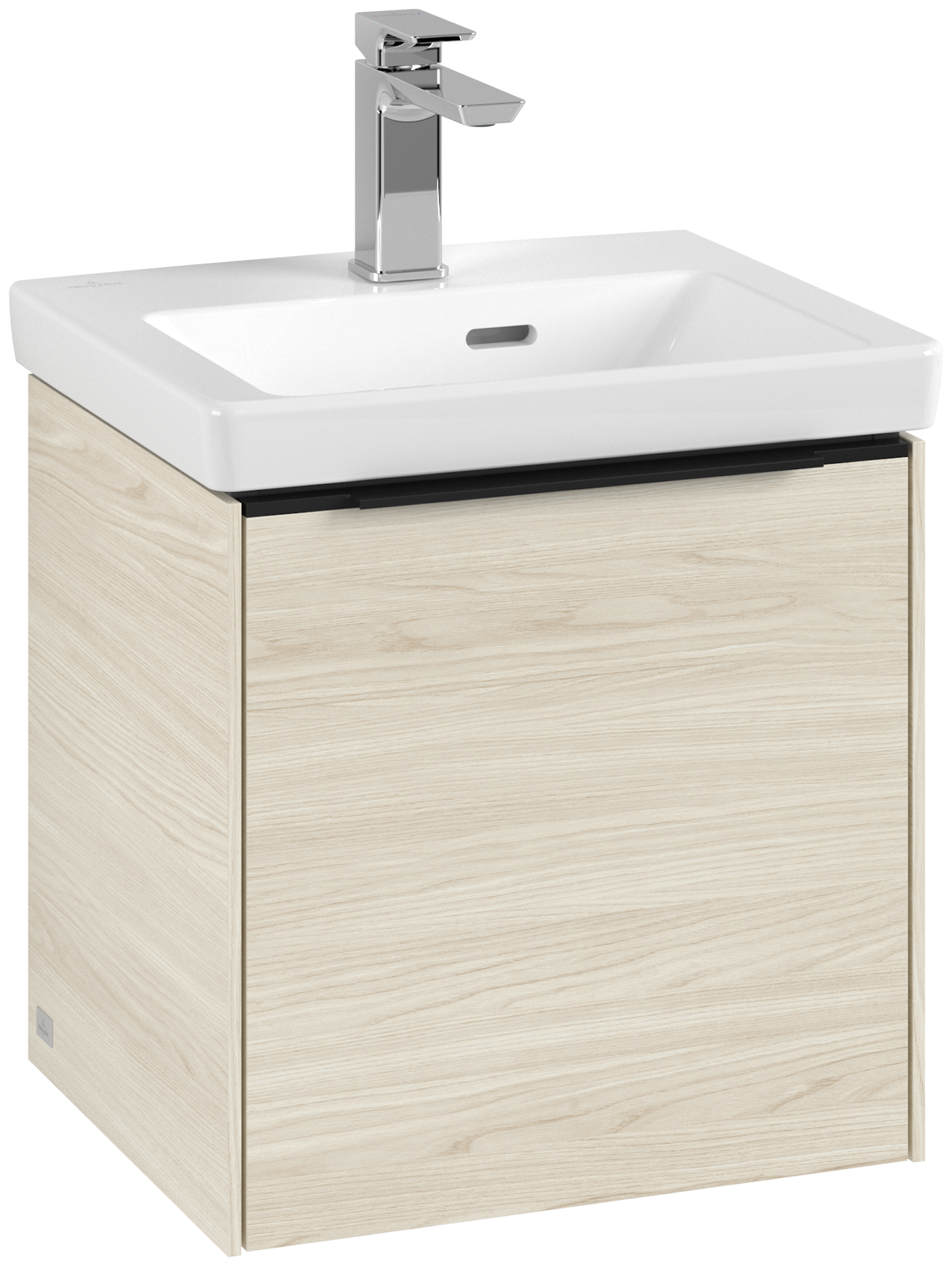 Villeroy & Boch Subway 3.0 Skåp till tvättställ, 1 dörr, 423x429x362mm, Kropp: White Oak, Framsida: White Oak