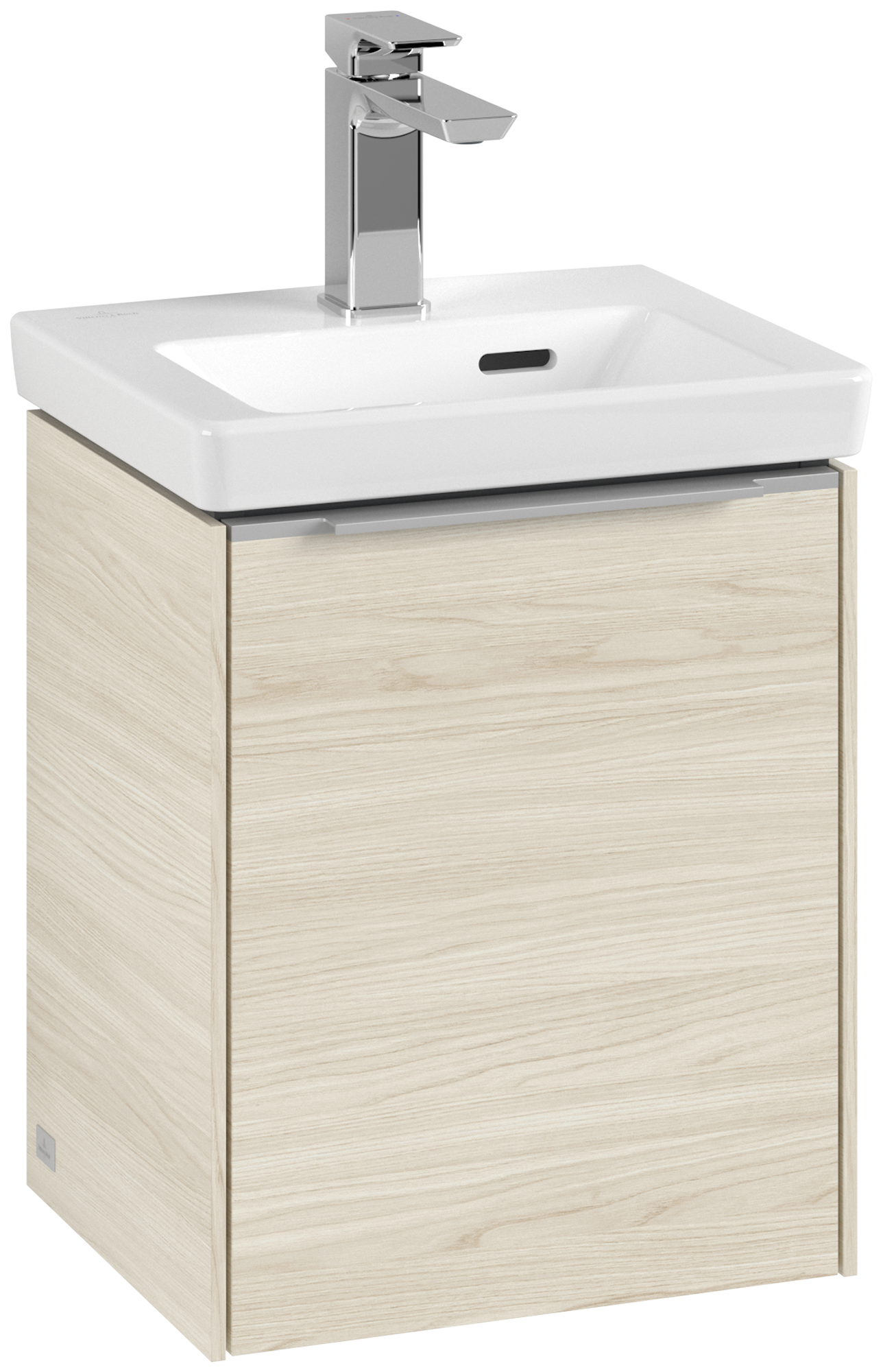 Villeroy & Boch Subway 3.0 Vanity unit, 1 door, 351x429x293mm, Body: White Oak, Front: White Oak
