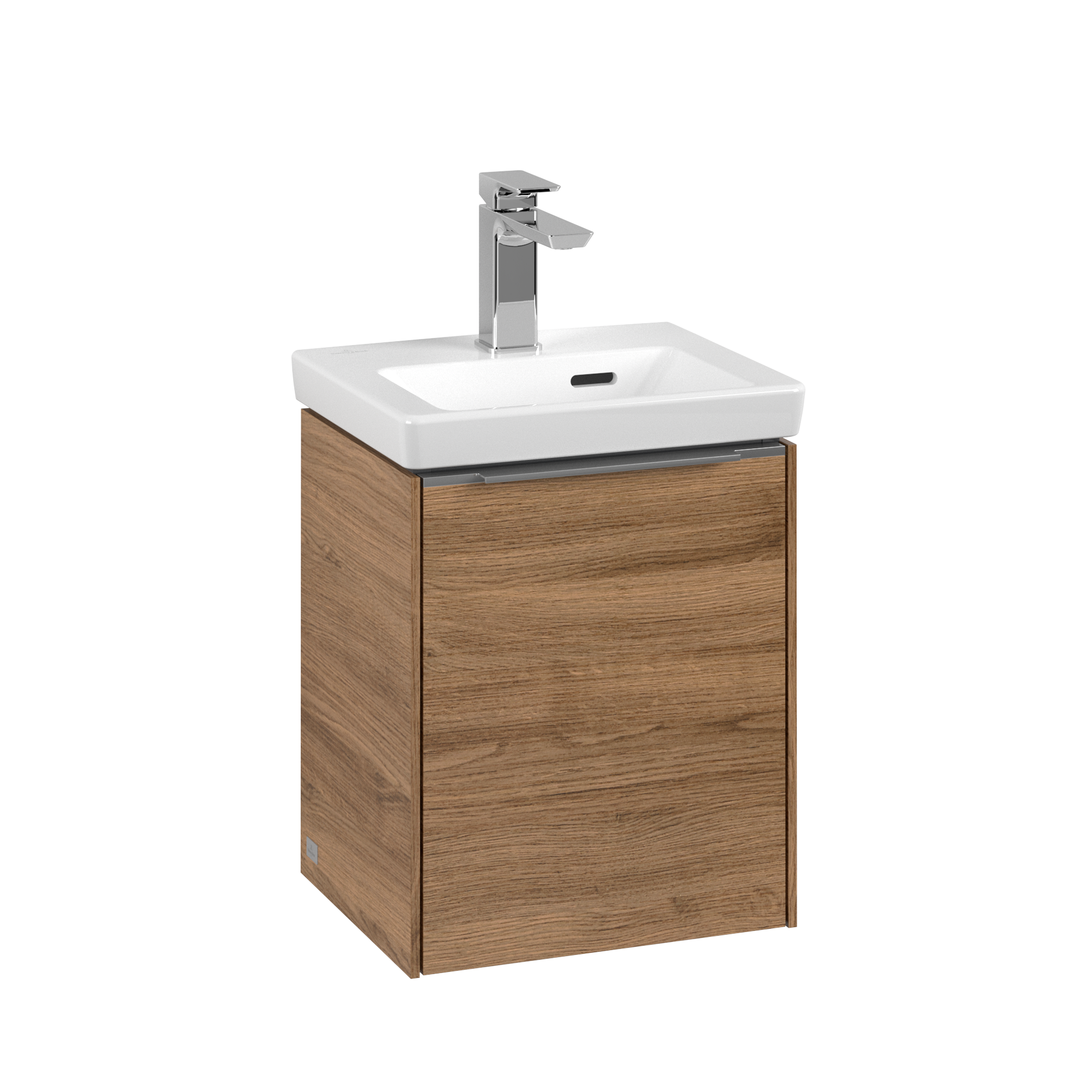 Villeroy & Boch Subway 3.0 Vanity unit, 1 door, 351x429x293mm, Body: Oak Kansas, Front: Oak Kansas