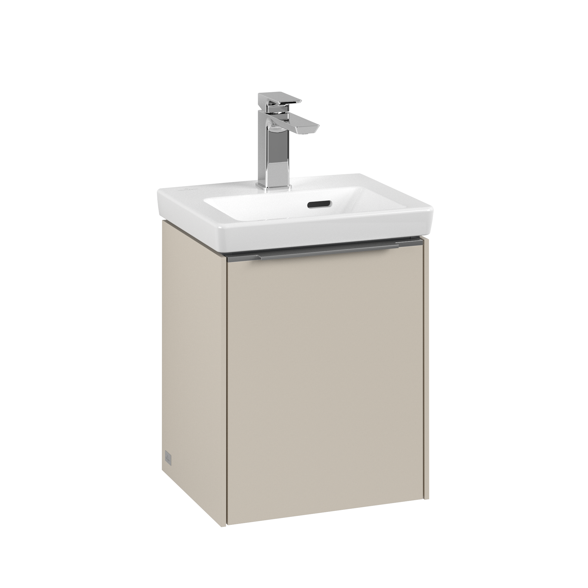 Villeroy & Boch Subway 3.0 Szafka podumywalkowa, 1 drzwi, 351x429x293mm, Korpus: Cashmere Grey, Front: Cashmere Grey