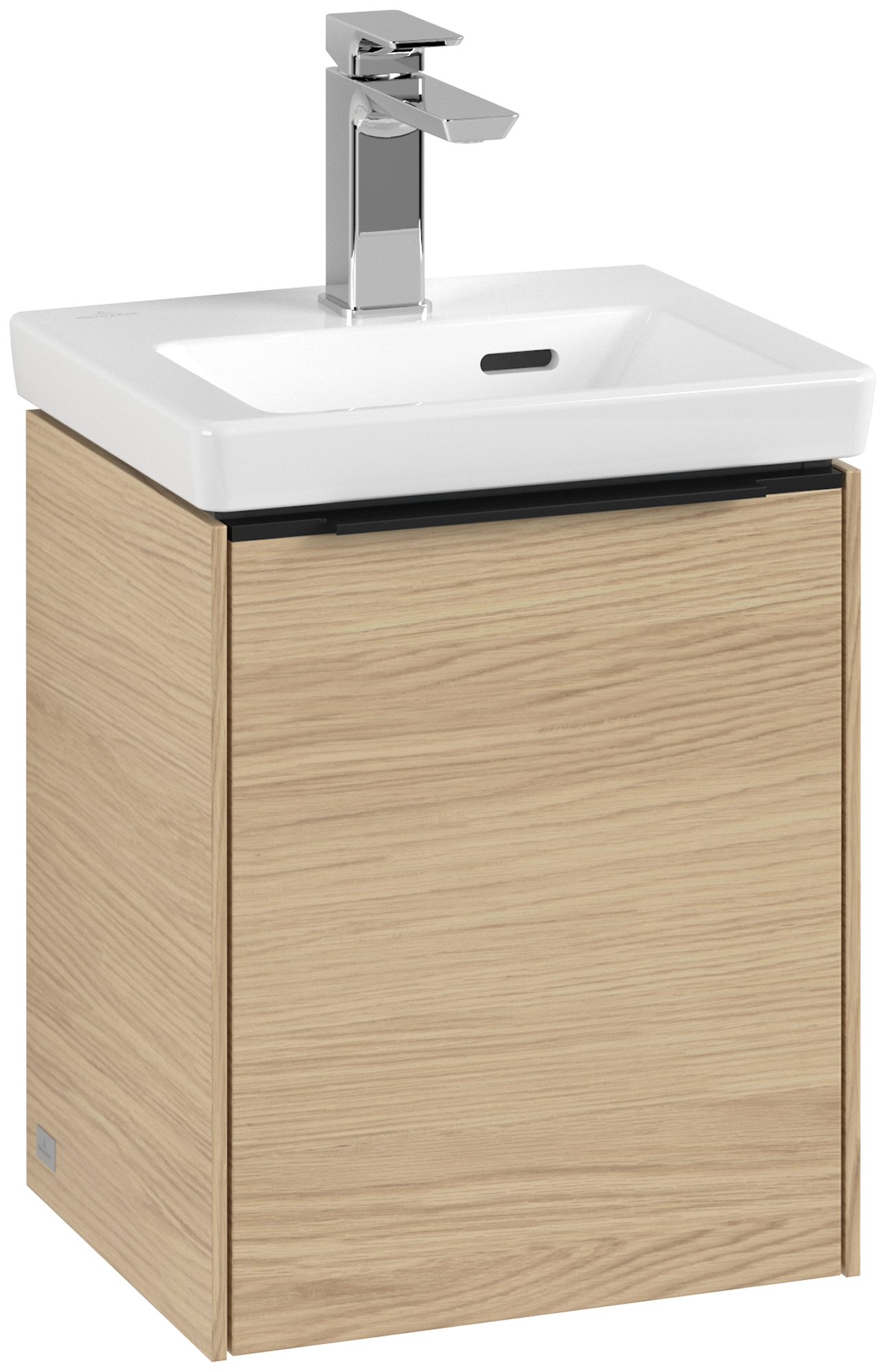 Villeroy & Boch Subway 3.0 Szafka podumywalkowa, 1 drzwi, 351x429x293mm, Korpus: Nordic Oak, Front: Nordic Oak