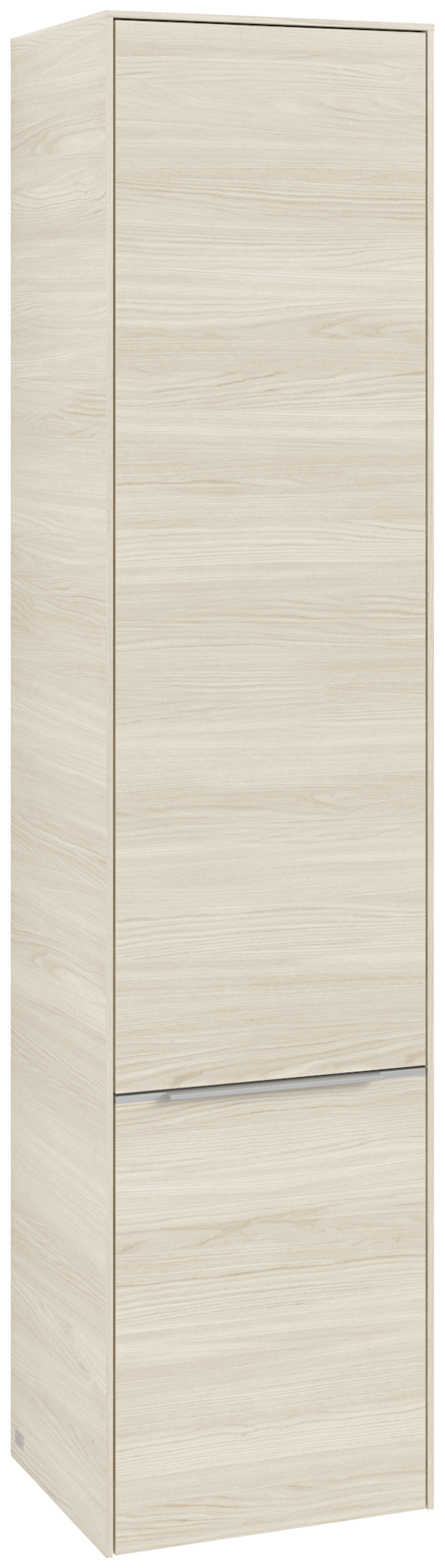 Villeroy & Boch Subway 3.0 Hochschrank, 2 Türen, 400x1710x346mm, Korpus: White Oak, Front: White Oak