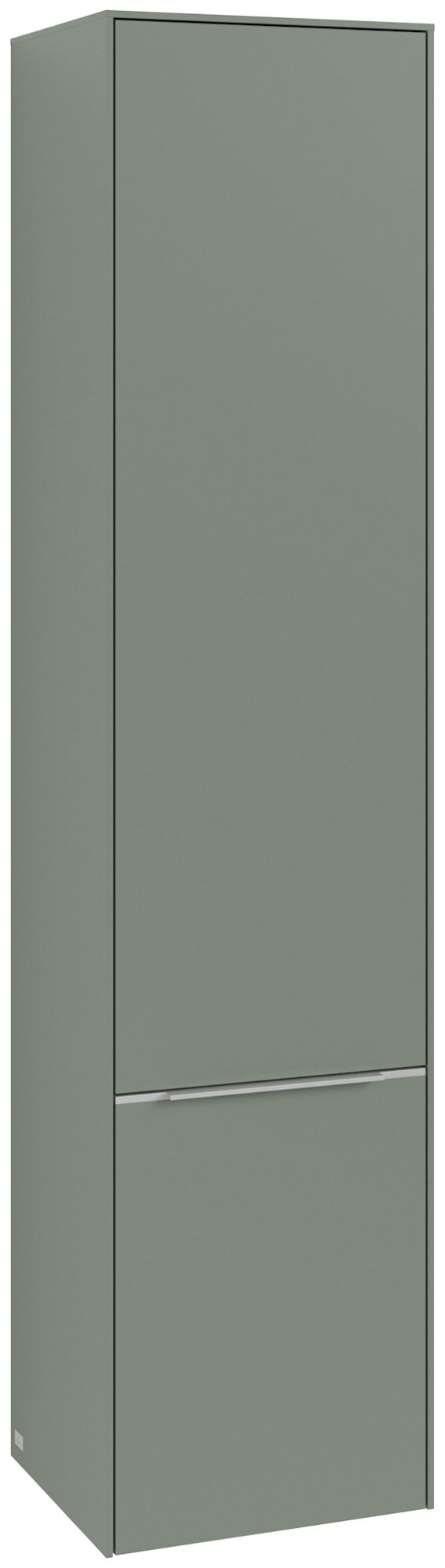 Villeroy & Boch Subway 3.0 Hochschrank, 2 Türen, 400x1710x346mm, Korpus: Soft Green, Front: Soft Green