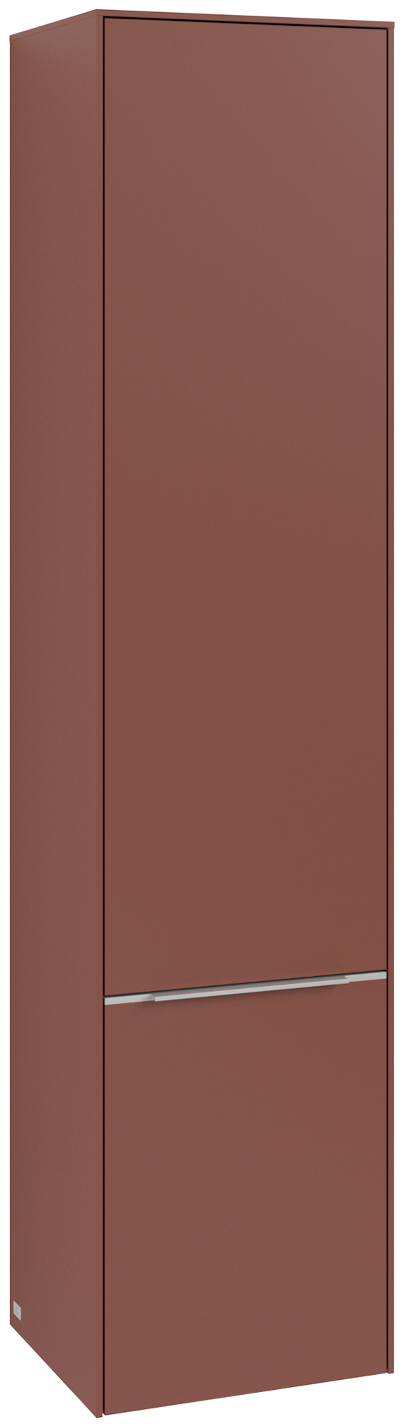 Villeroy & Boch Subway 3.0 Hochschrank, 2 Türen, 400x1710x346mm, Korpus: Wine Red, Front: Wine Red