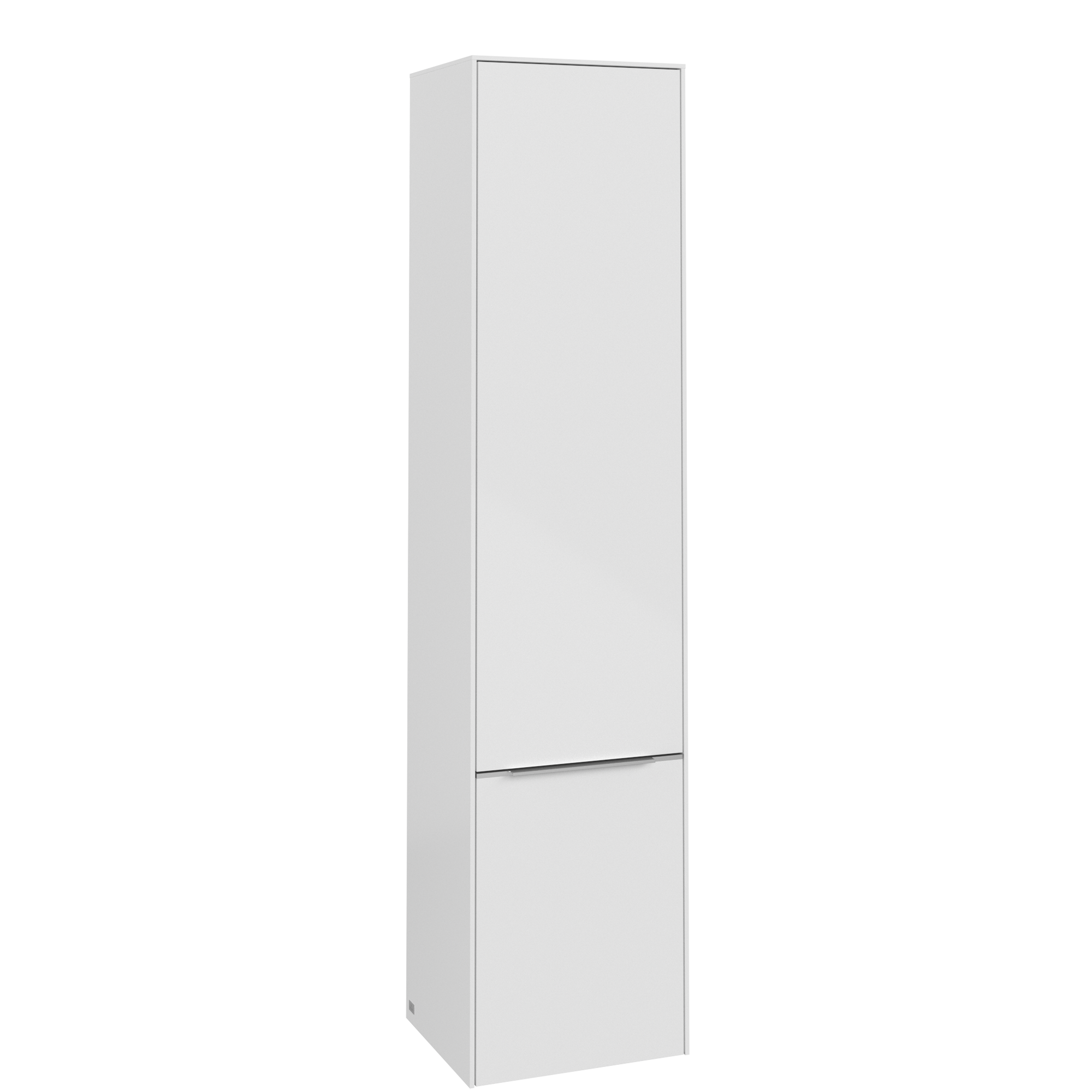 Villeroy & Boch Subway 3.0 Hochschrank, 2 Türen, 400x1710x346mm, Korpus: Brilliant White, Front: Brilliant White