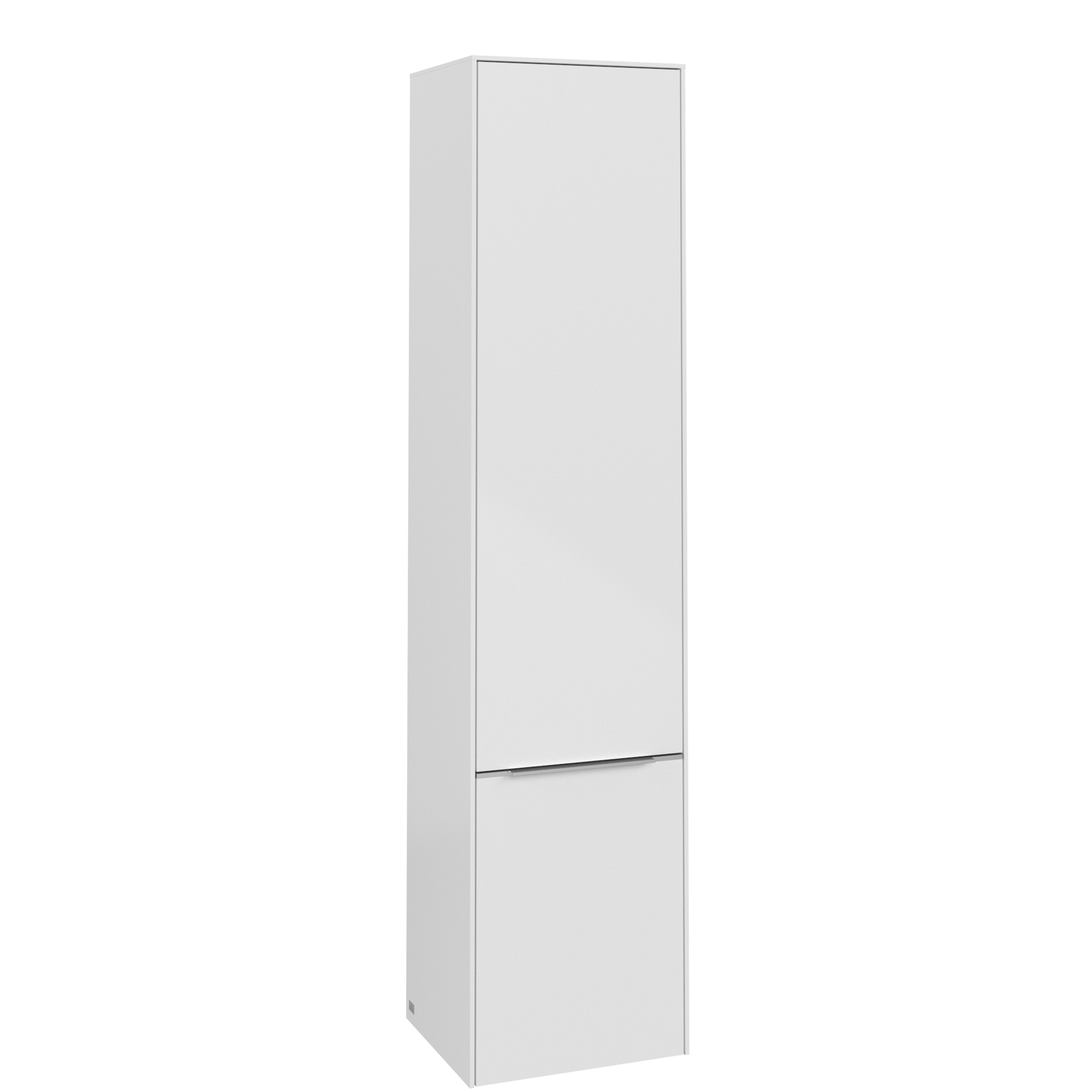 Villeroy & Boch Subway 3.0 Hochschrank, 2 Türen, 400x1710x346mm, Korpus: Brilliant White, Front: Brilliant White