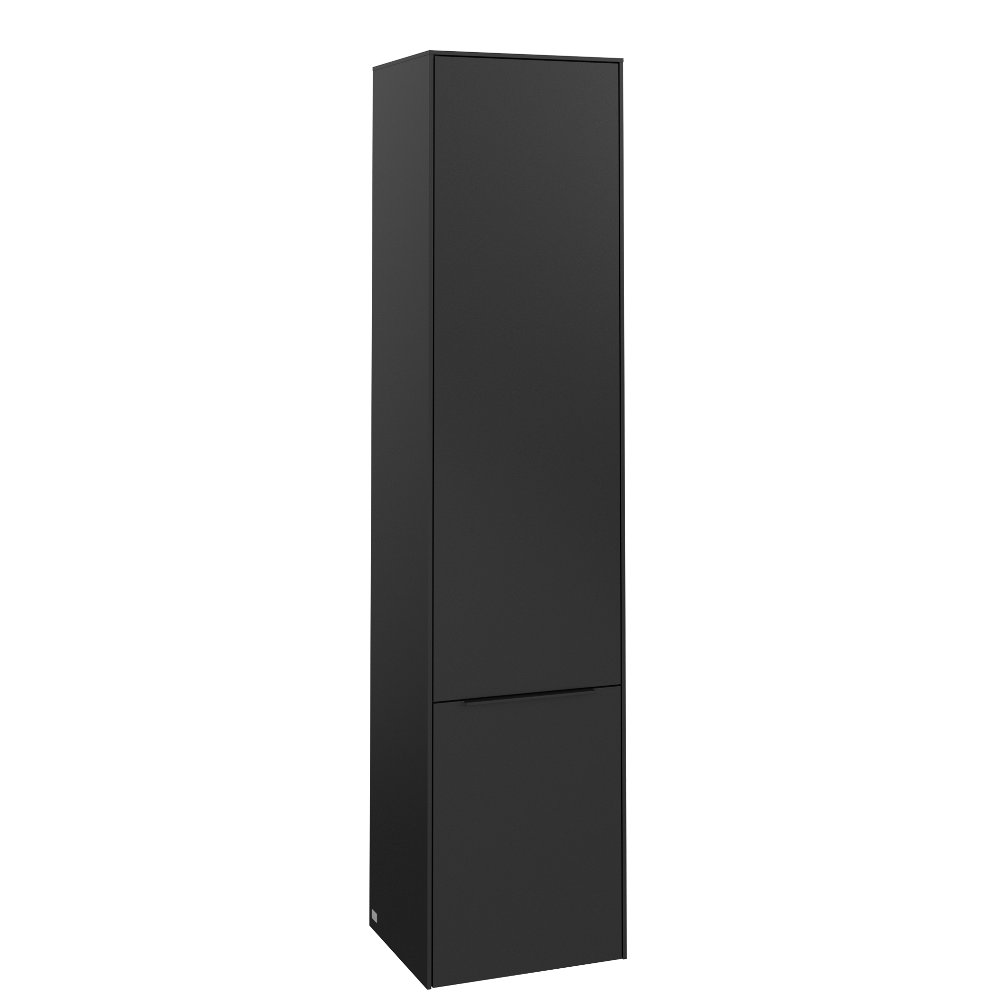 Villeroy & Boch Subway 3.0 Armoire haute, 2 portes, 400x1710x346mm, Caisson: Volcano Black, Façade: Volcano Black