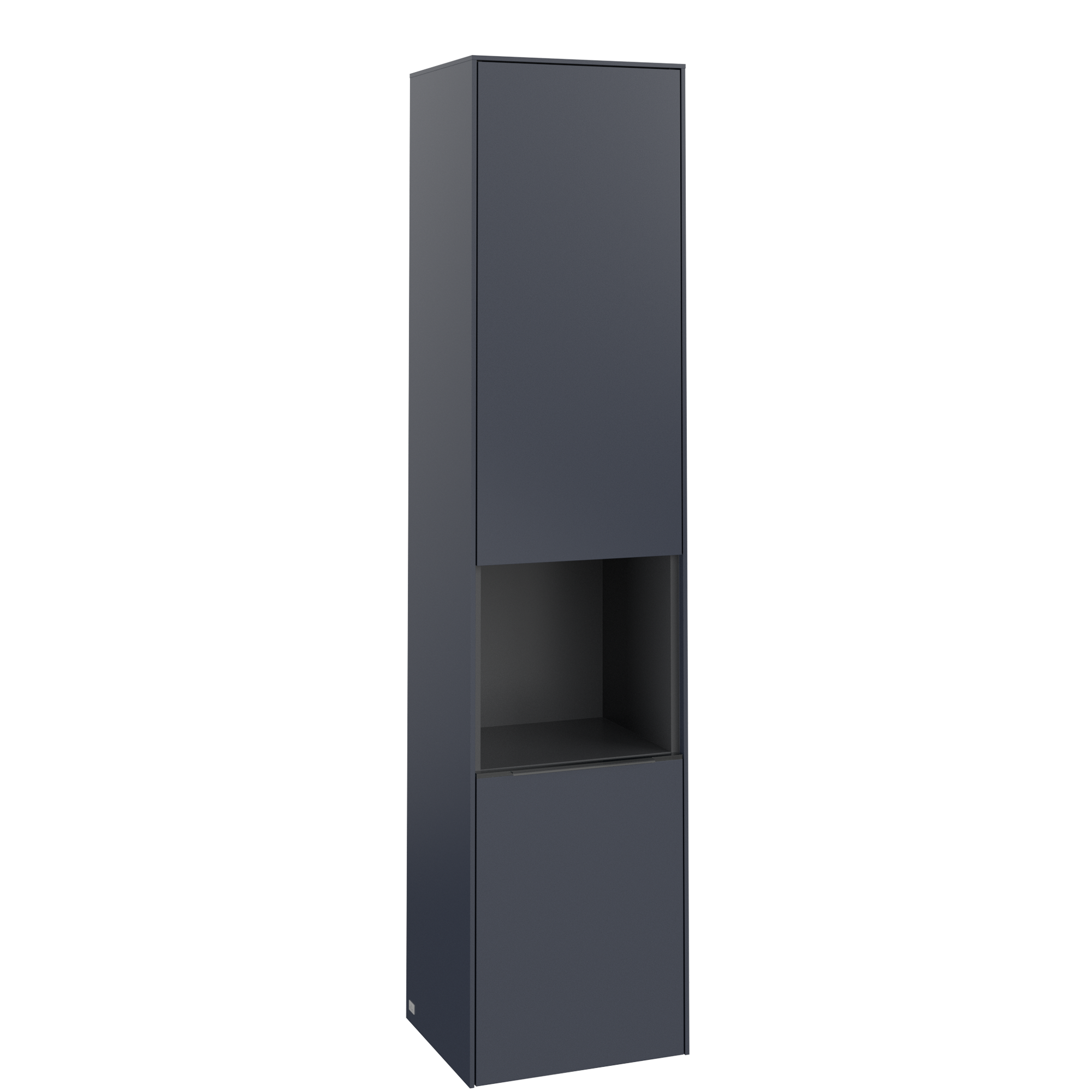 Villeroy & Boch Subway 3.0 Armoire haute, 2 portes, 400x1710x346mm, Caisson: Marine Blue, Façade: Marine Blue
