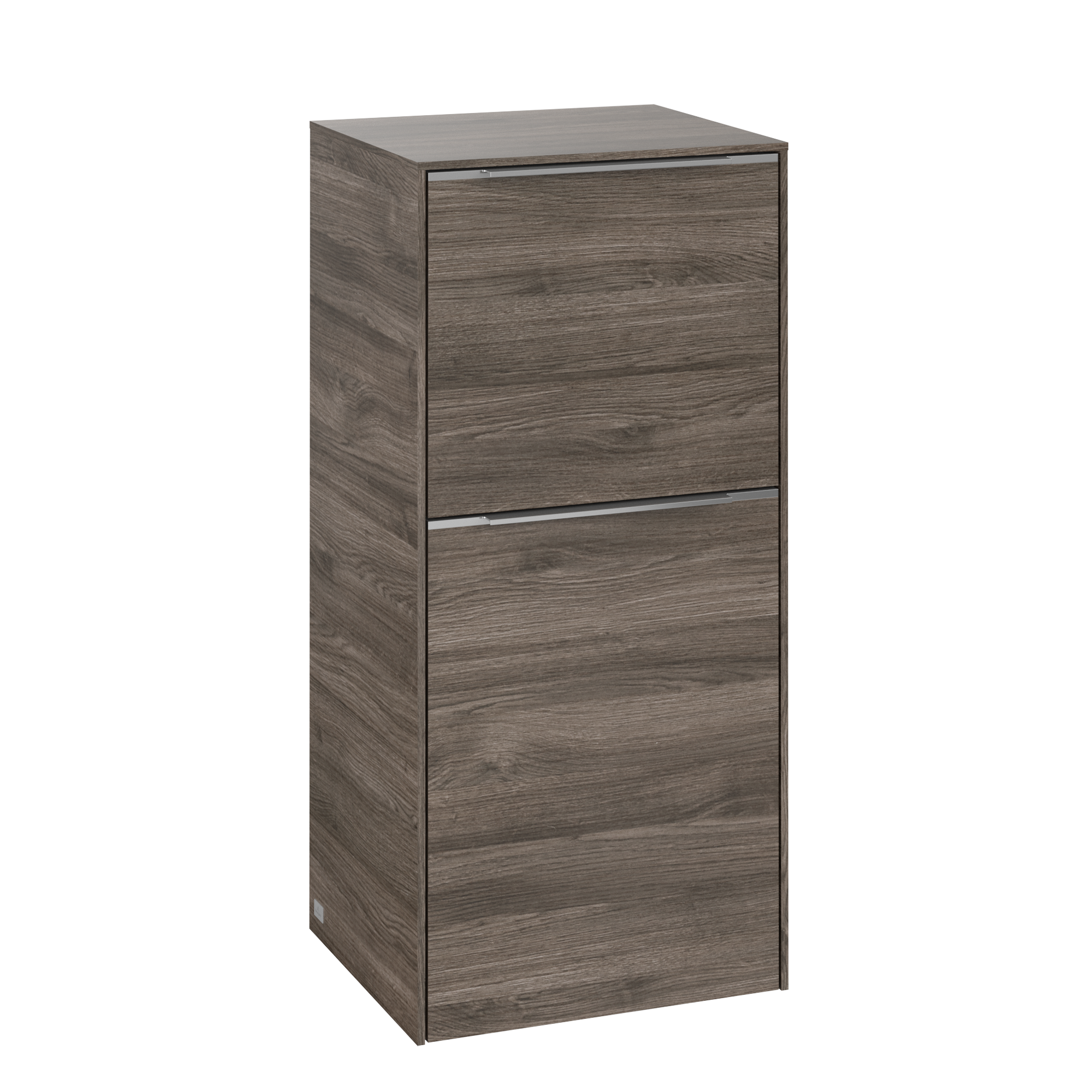 Villeroy & Boch Subway 3.0 Side cabinet, 1 pull-out compartment, 1 door, 400x860x346mm, Body: Stone Oak, Front: Stone Oak