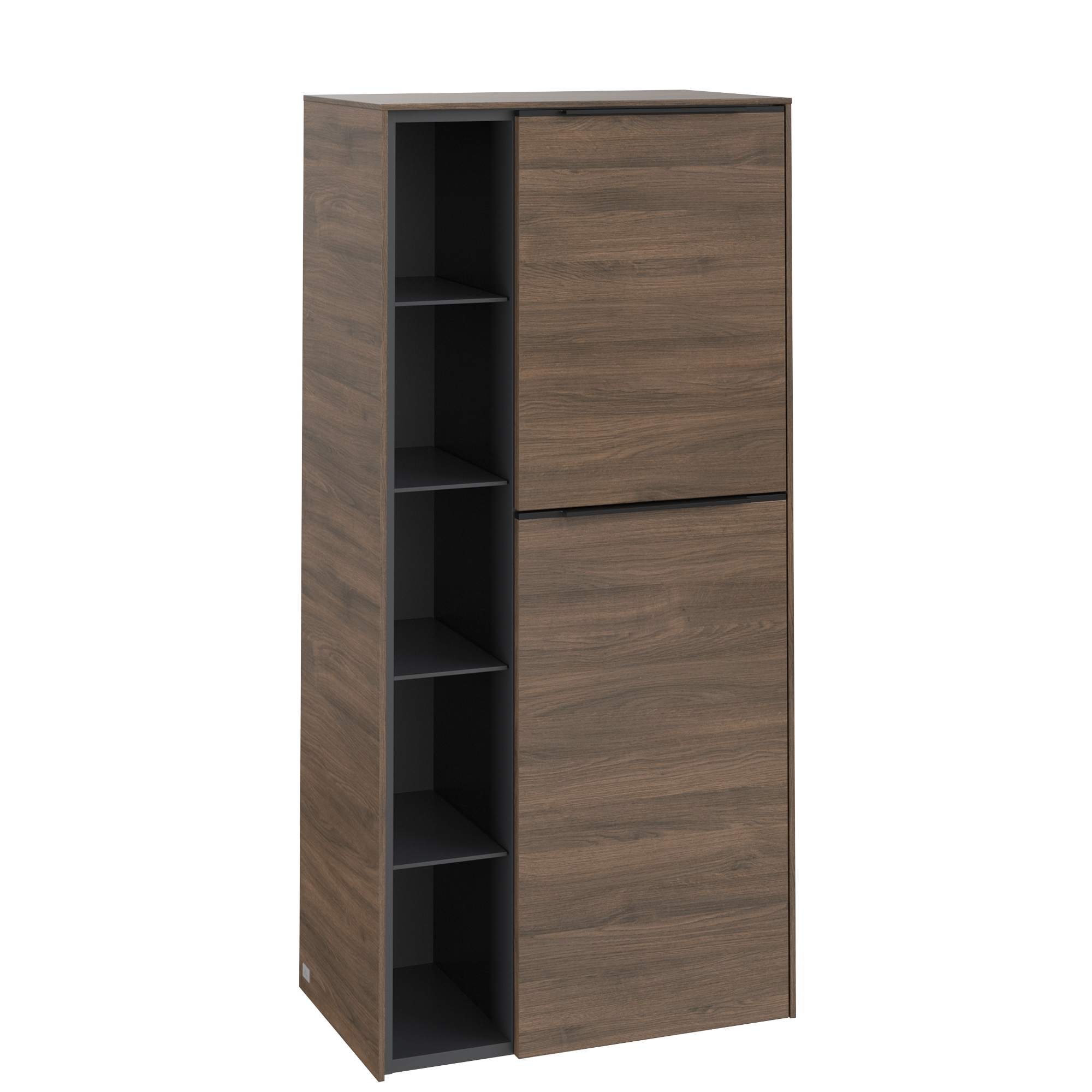 Villeroy & Boch Subway 3.0 Medium-height cabinet, 2 doors, 574x1200x346mm, Body: Arizona Oak, Front: Arizona Oak