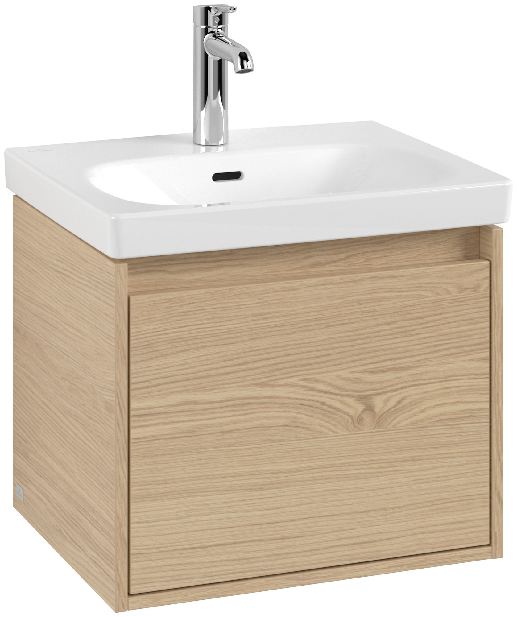 Villeroy & Boch Skyla Vanity unit, 1 pull-out compartment, 2 pull-out compartments, 522x436x424mm, Body: Nordic Oak, Front: Nordic Oak