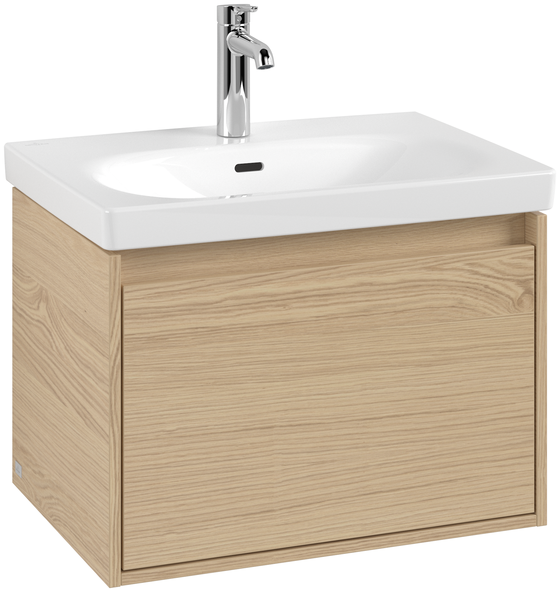 Villeroy & Boch Skyla Szafka podumywalkowa, 1 element wysuwany, 622x436x439mm, Korpus: Nordic Oak, Front: Nordic Oak