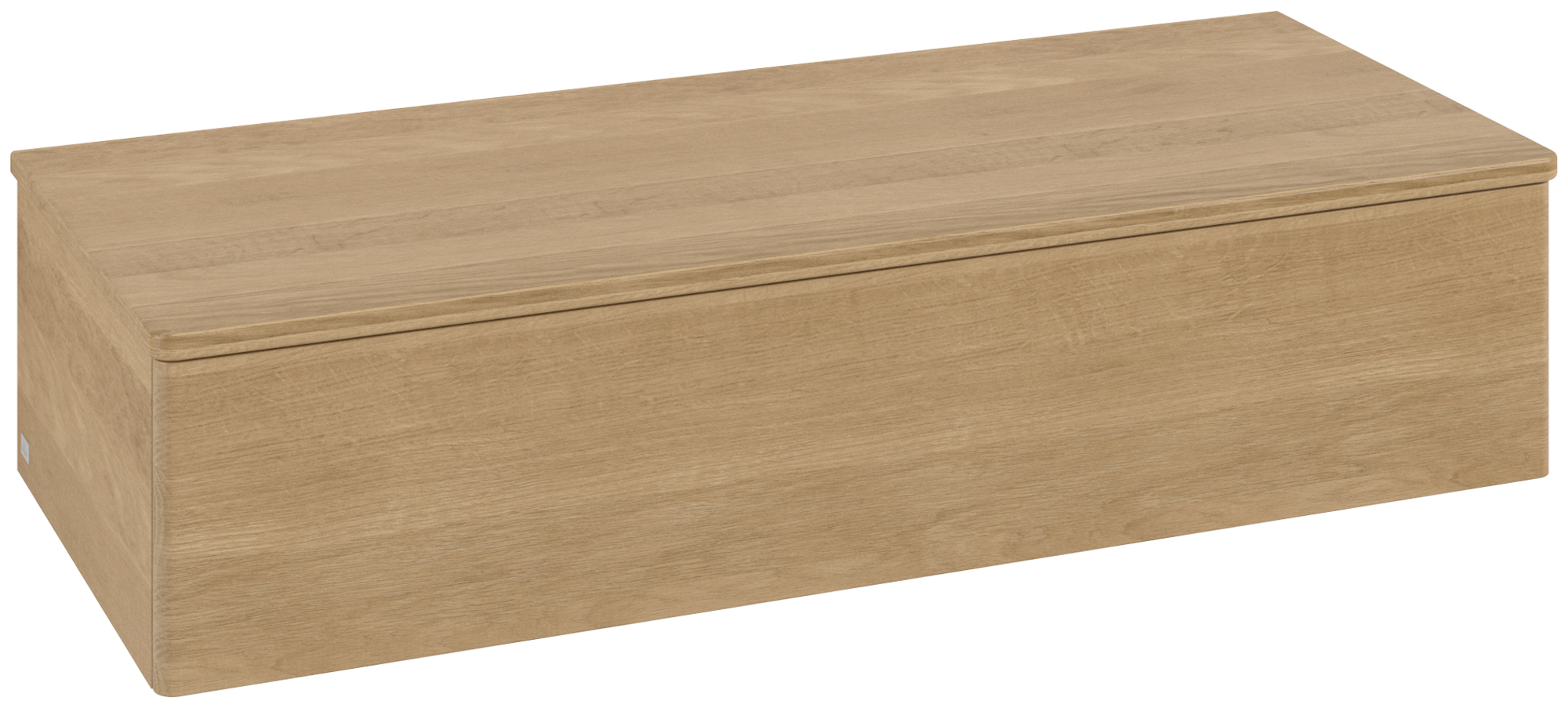 Villeroy & Boch Antao Sideboard, 1 pull-out compartment, 1200x268x500mm, Front without structure, Body: Honey Oak, Front: Honey Oak, Cover plate: Honey Oak