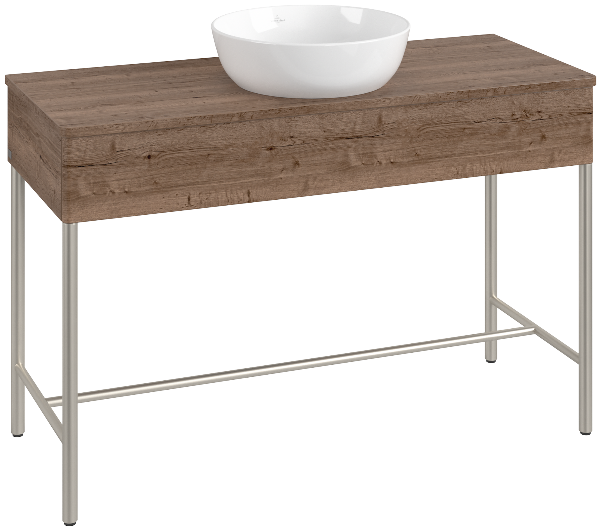 Villeroy & Boch Artis Waschbeckenunterschrank mit Metallgestell, 1 pull-out compartment