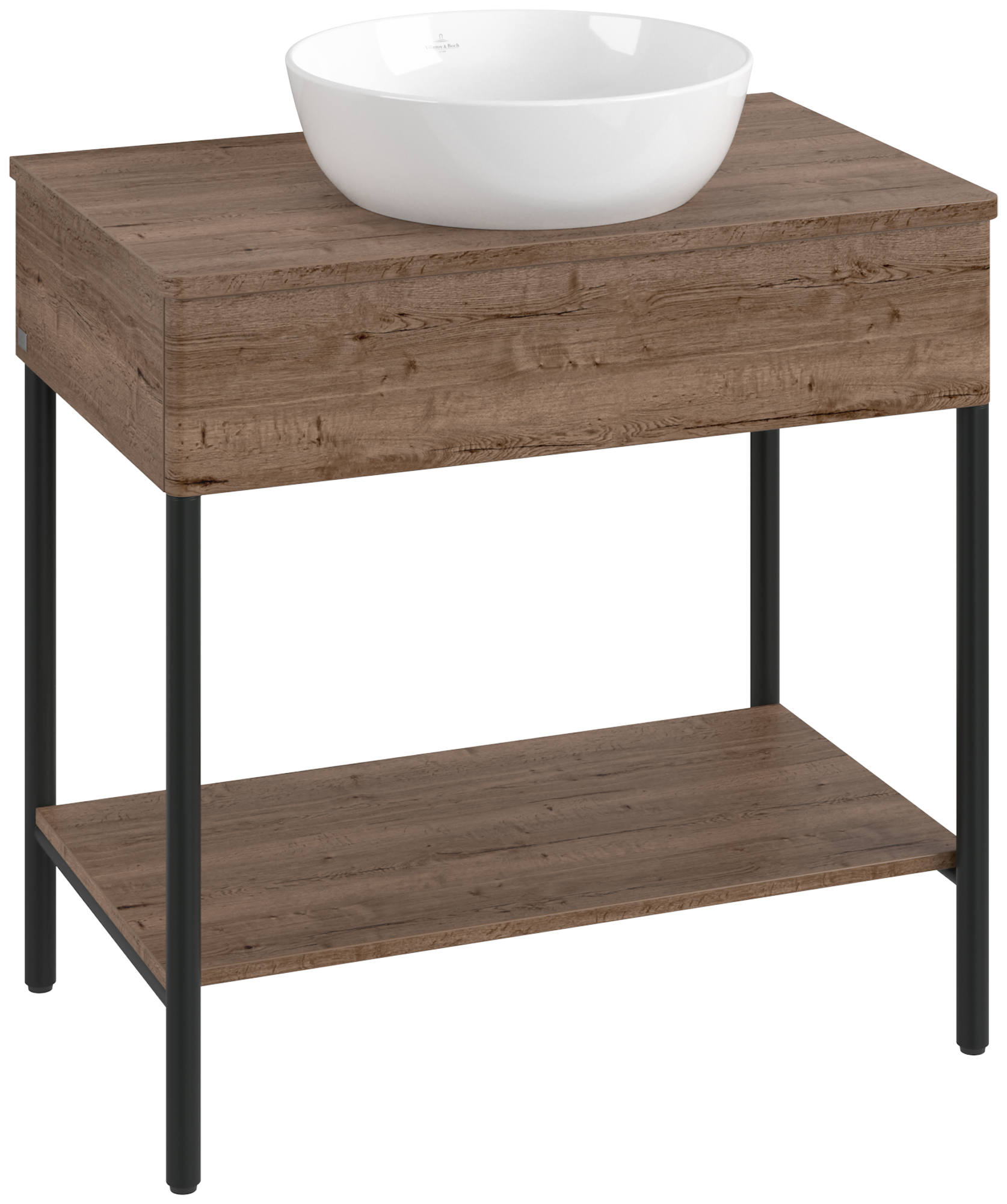 Villeroy & Boch Artis Waschbeckenunterschrank mit Metallgestell, 1 pull-out compartment