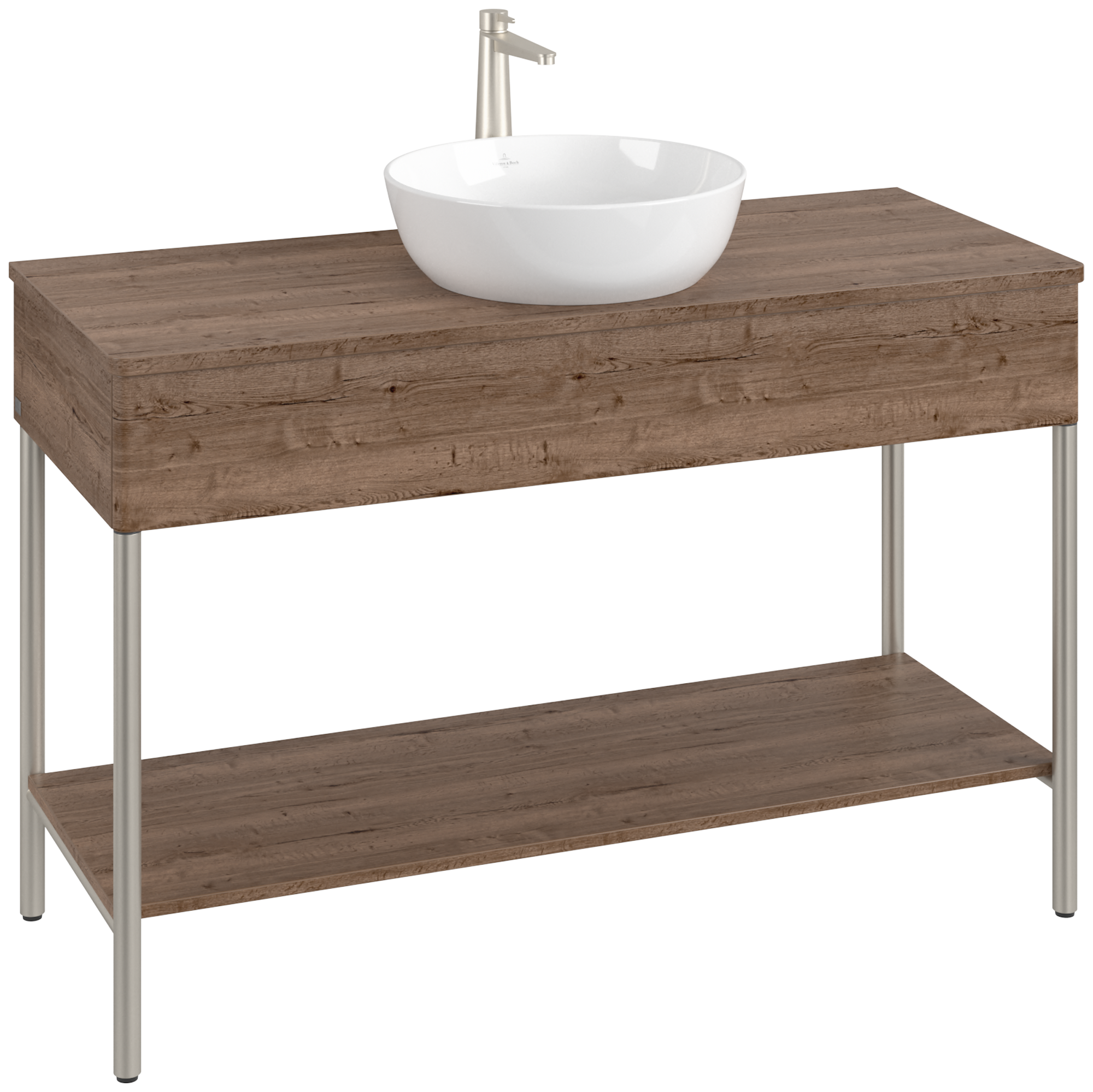 Villeroy & Boch Artis Waschbeckenunterschrank mit Metallgestell, 1 pull-out compartment