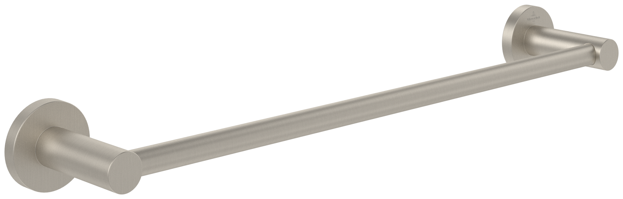 Villeroy & Boch Elements - Tender Towel rail, 504x85x54mm, Brushed Nickel Matt