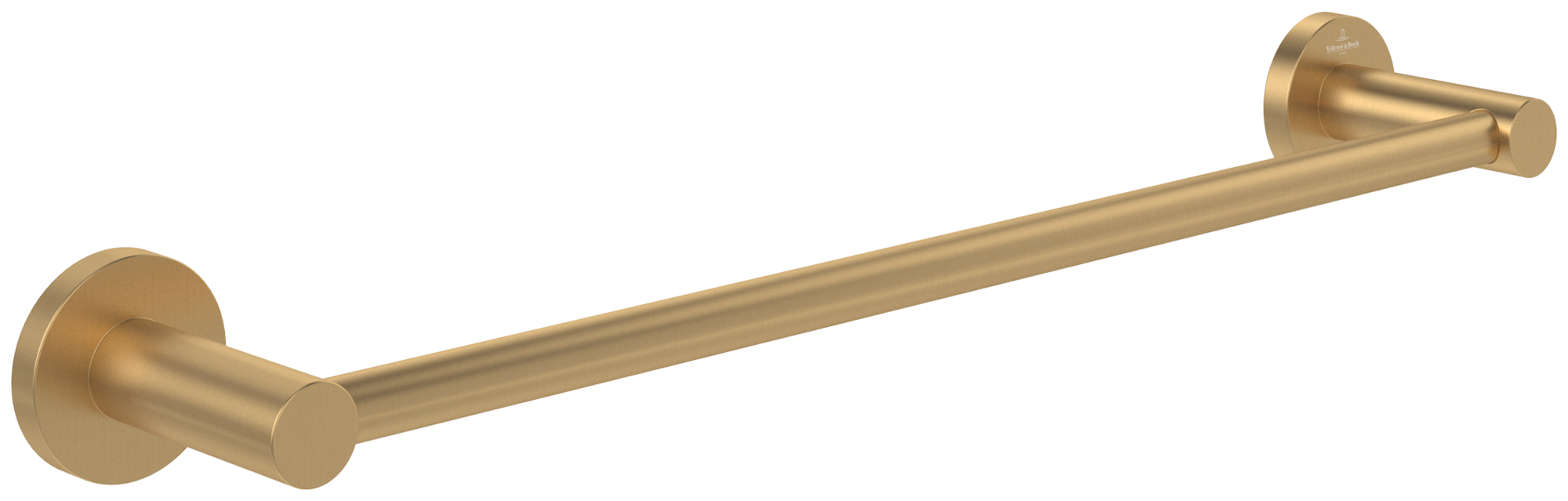 Villeroy & Boch Elements - Tender Towel rail, 504x85x54mm, Brushed Gold