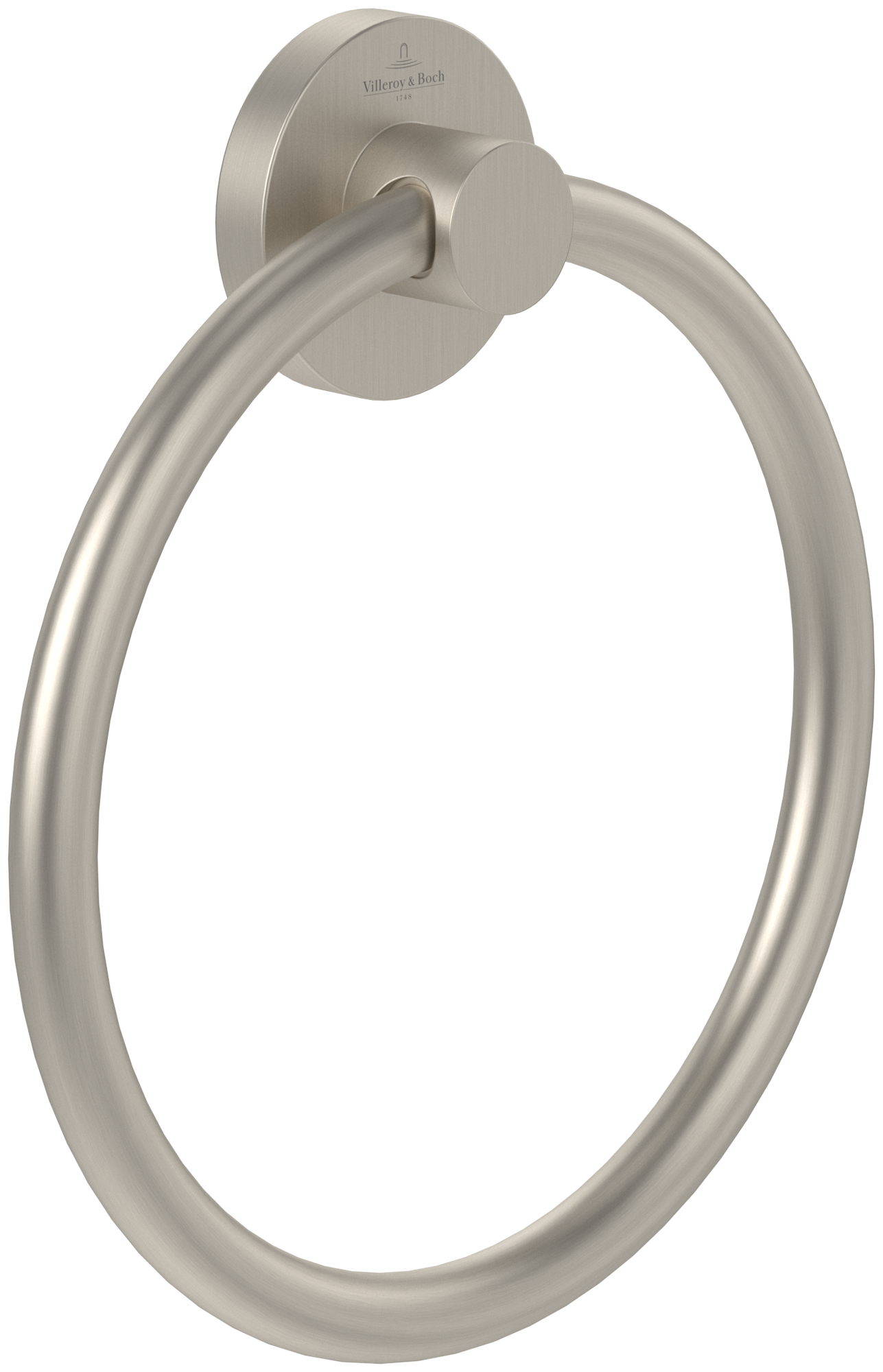 Villeroy & Boch Elements - Tender Towel rail, 164x32x185mm, Brushed Nickel Matt