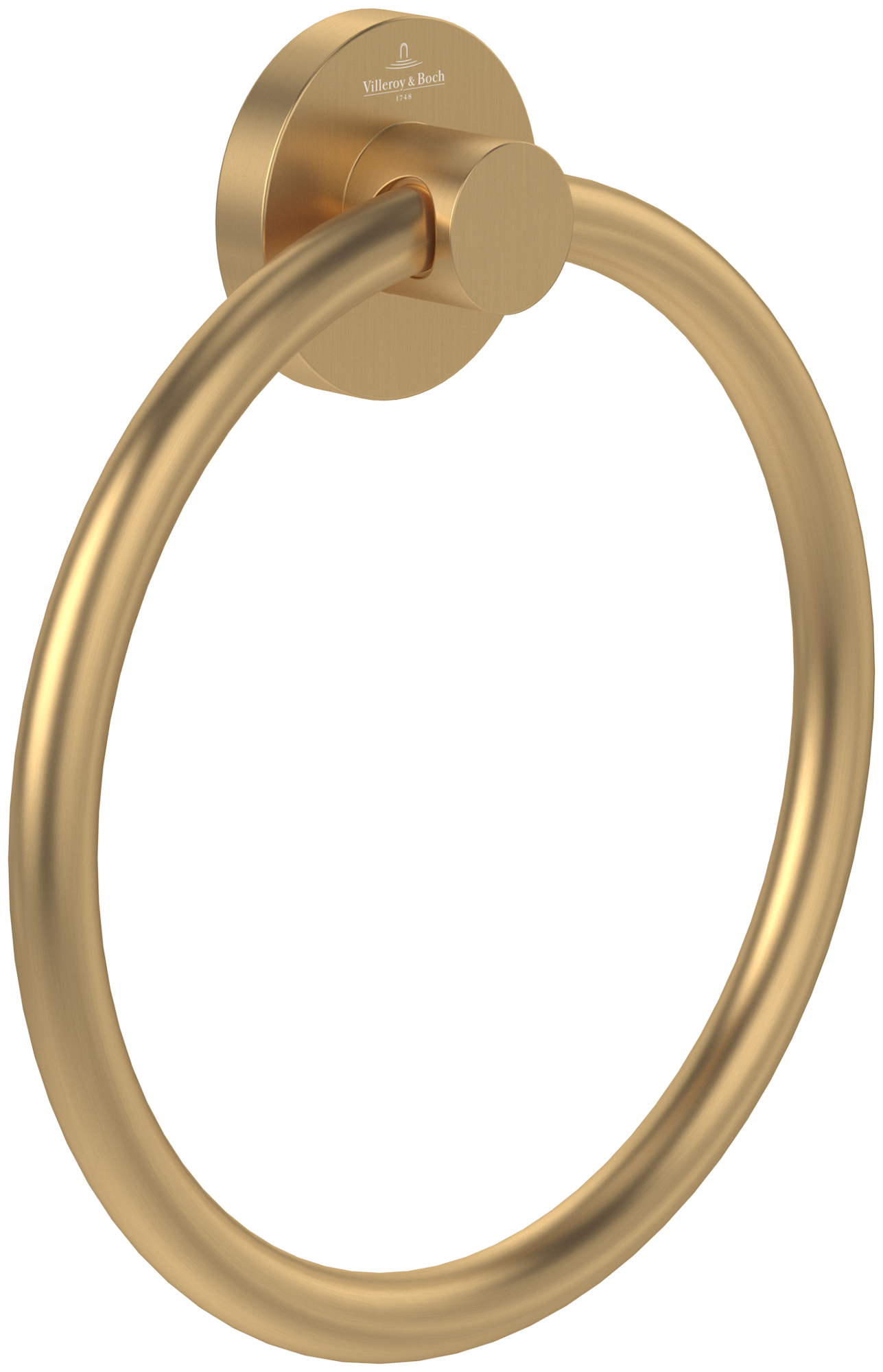 Villeroy & Boch Elements - Tender Towel rail, 164x32x185mm, Brushed Gold