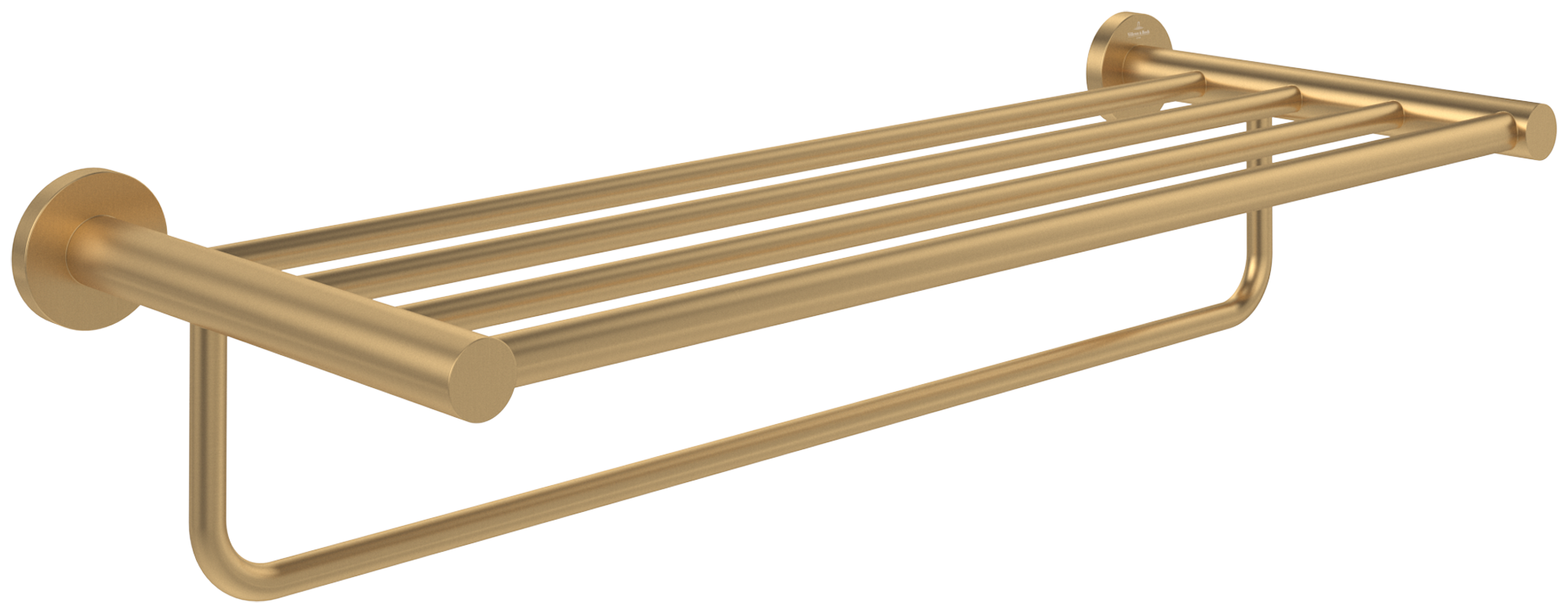 Villeroy & Boch Elements - Tender Towel rack, 604x232x54mm, Brushed Gold
