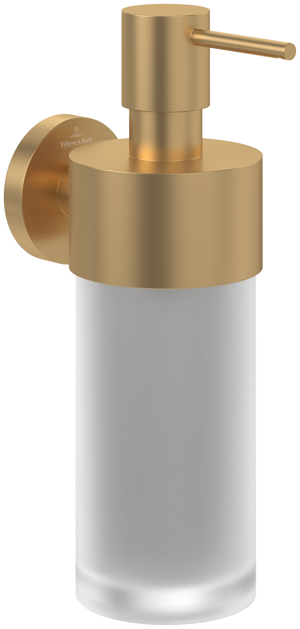 Villeroy & Boch Elements - Tender Soap dispenser, 70x120x209mm, Brushed Gold