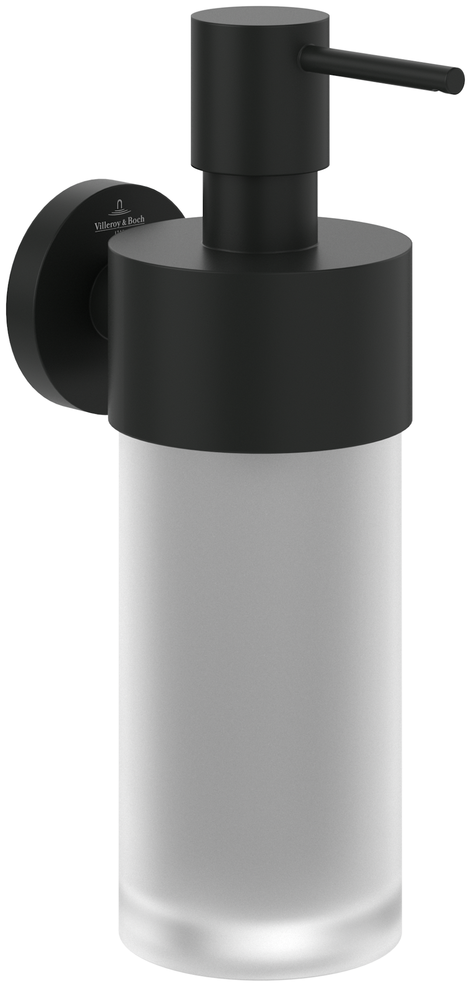 Villeroy & Boch Elements - Tender Soap dispenser, 70x120x209mm, Matt Black