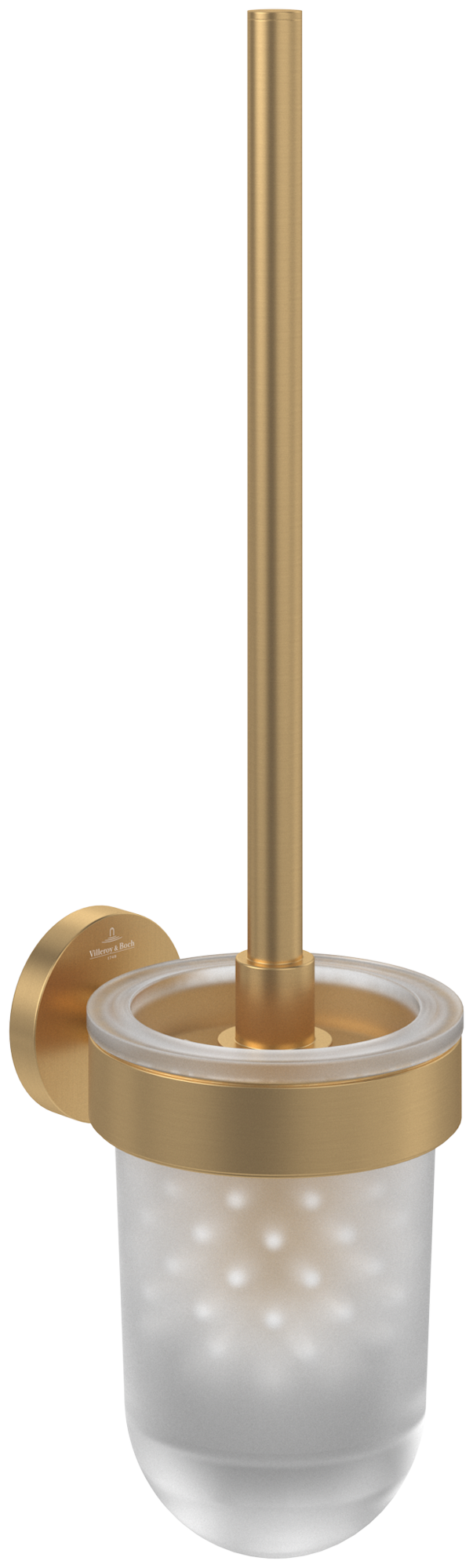 Villeroy & Boch Elements - Tender Ensemble brosse WC, 94x118x353mm, Brushed Gold