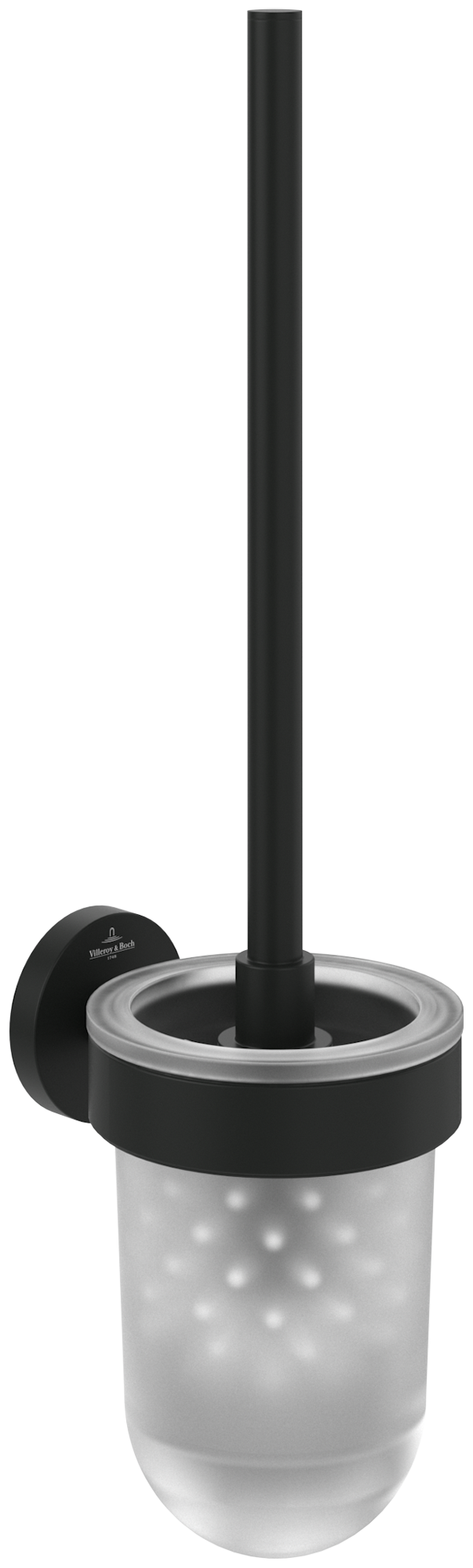 Villeroy & Boch Elements - Tender Ensemble brosse WC, 94x118x353mm, Matt Black