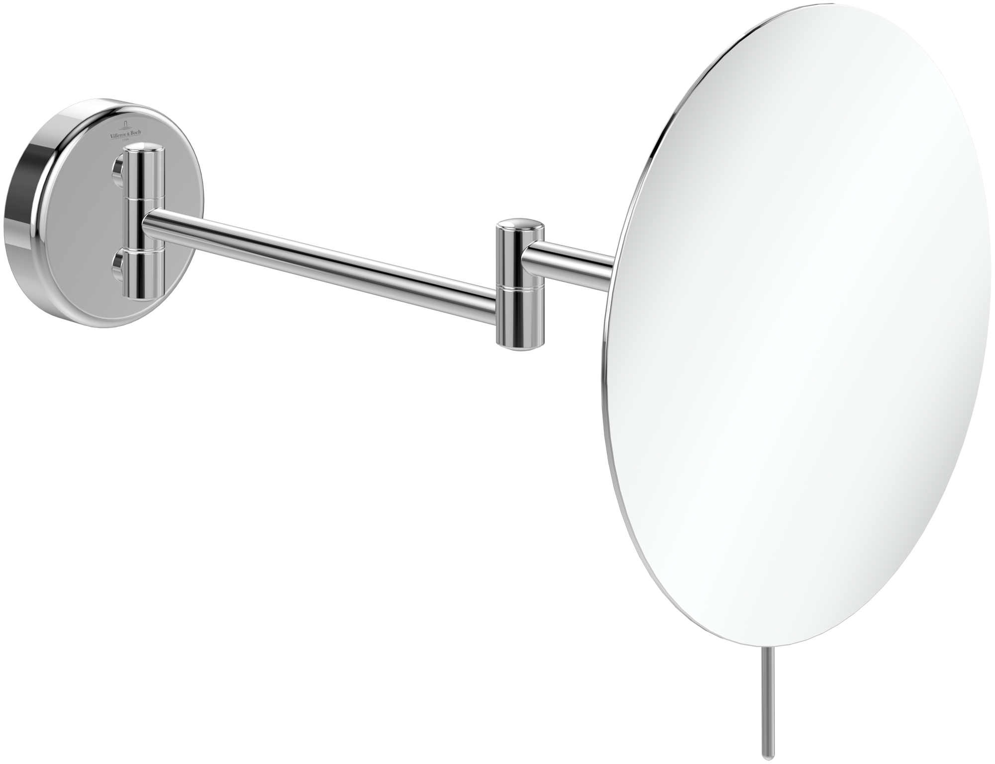 Villeroy & Boch Elements - Tender Miroir grossissant réglable, 351x172x201mm, Chrome