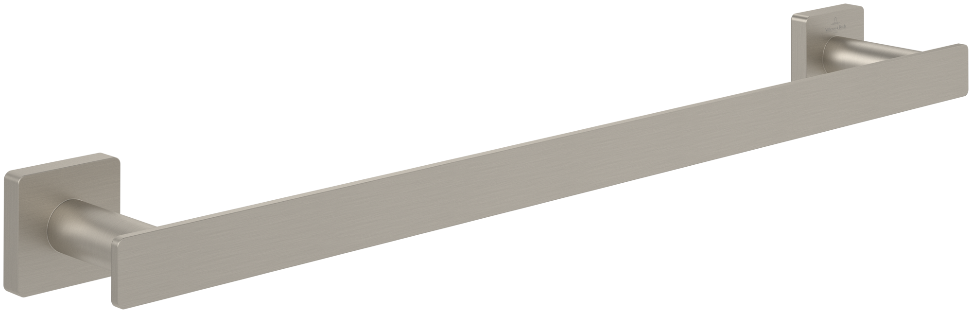 Villeroy & Boch Elements - Striking Handtuchhalter, 495x75x45mm, Brushed Nickel Matt