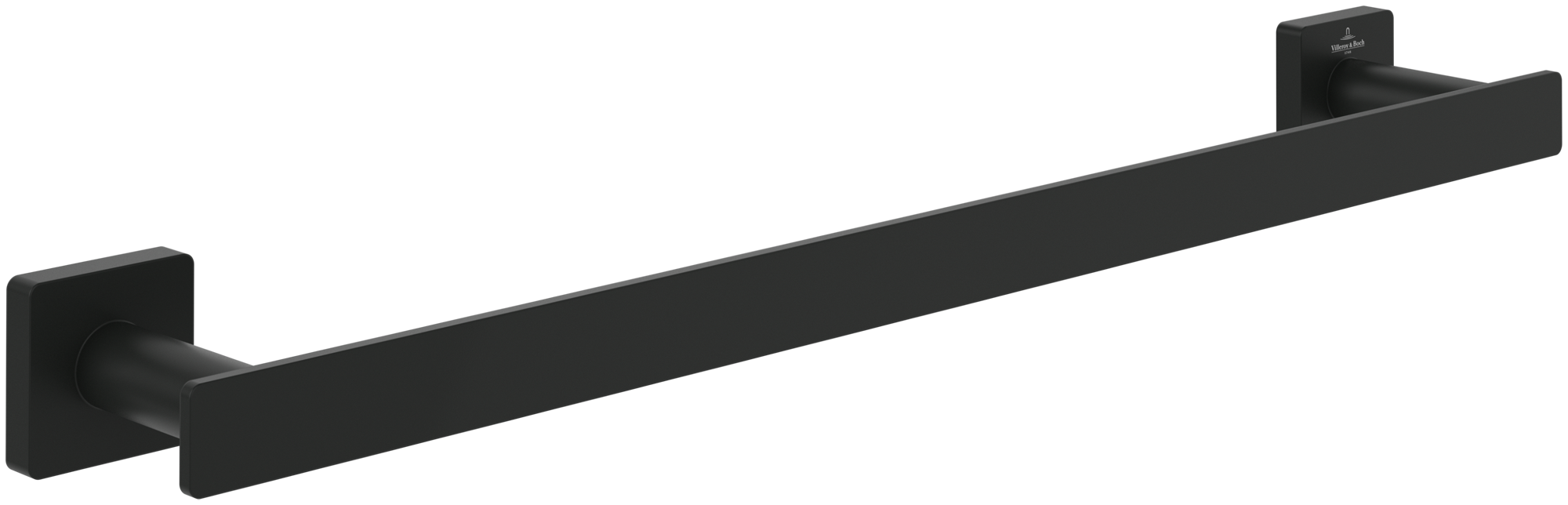 Villeroy & Boch Elements - Striking Handtuchhalter, 495x75x45mm, Matt Black