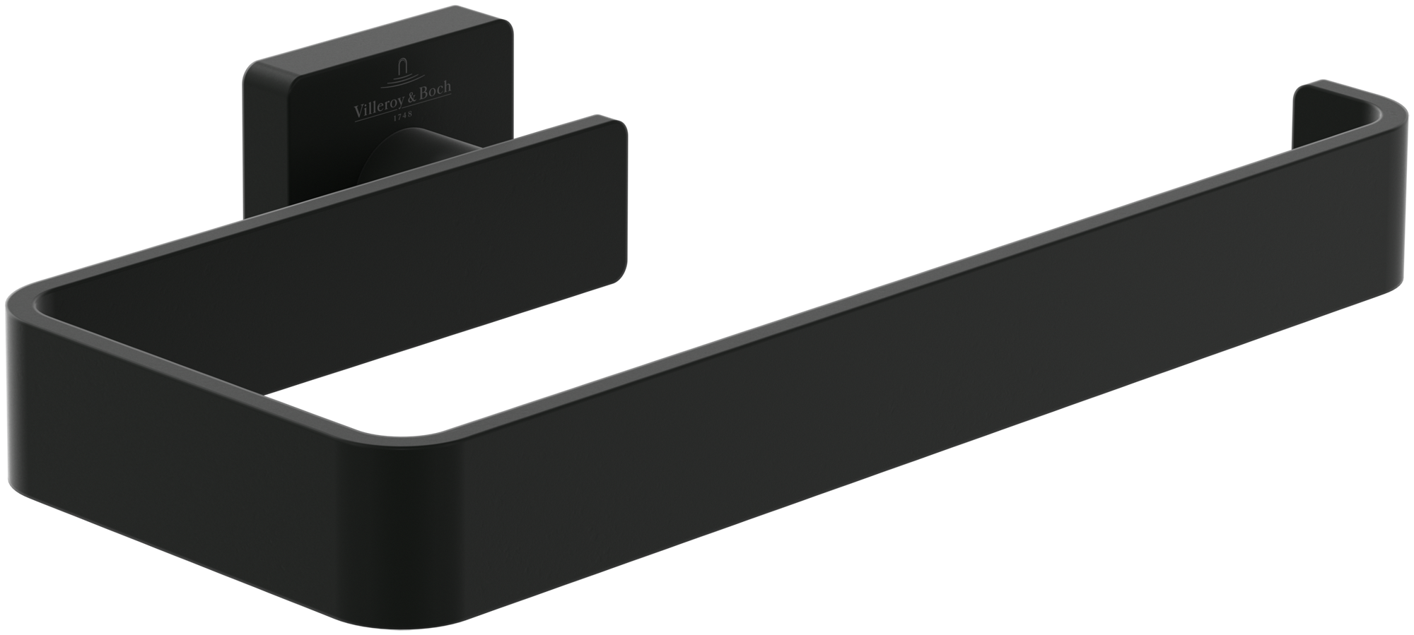 Villeroy & Boch Elements - Striking Handtuchhalter, 209x115x45mm, Matt Black
