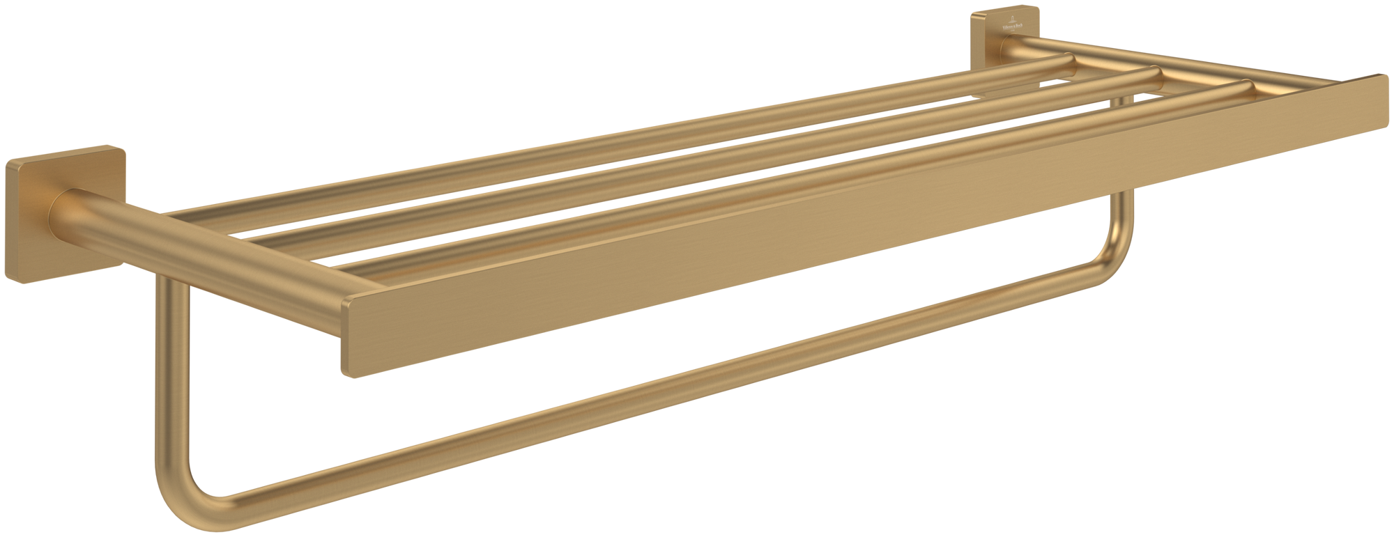 Villeroy & Boch Elements - Striking Handtuchablage, 595x224x45mm, Brushed Gold