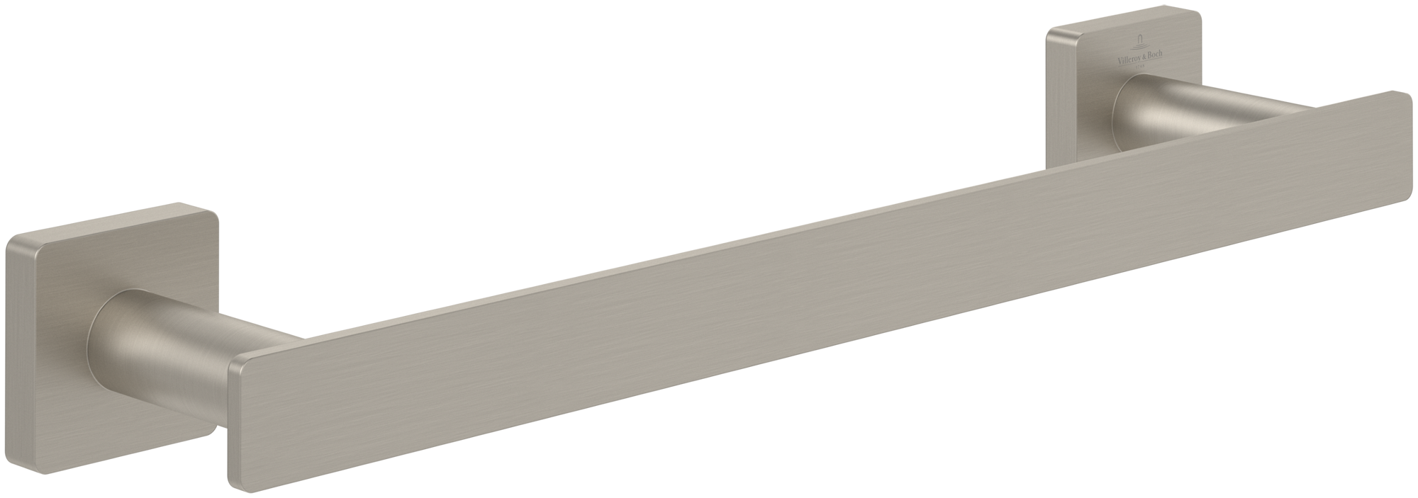 Villeroy & Boch Elements - Striking Handtuchhalter, 345x75x45mm, Brushed Nickel Matt