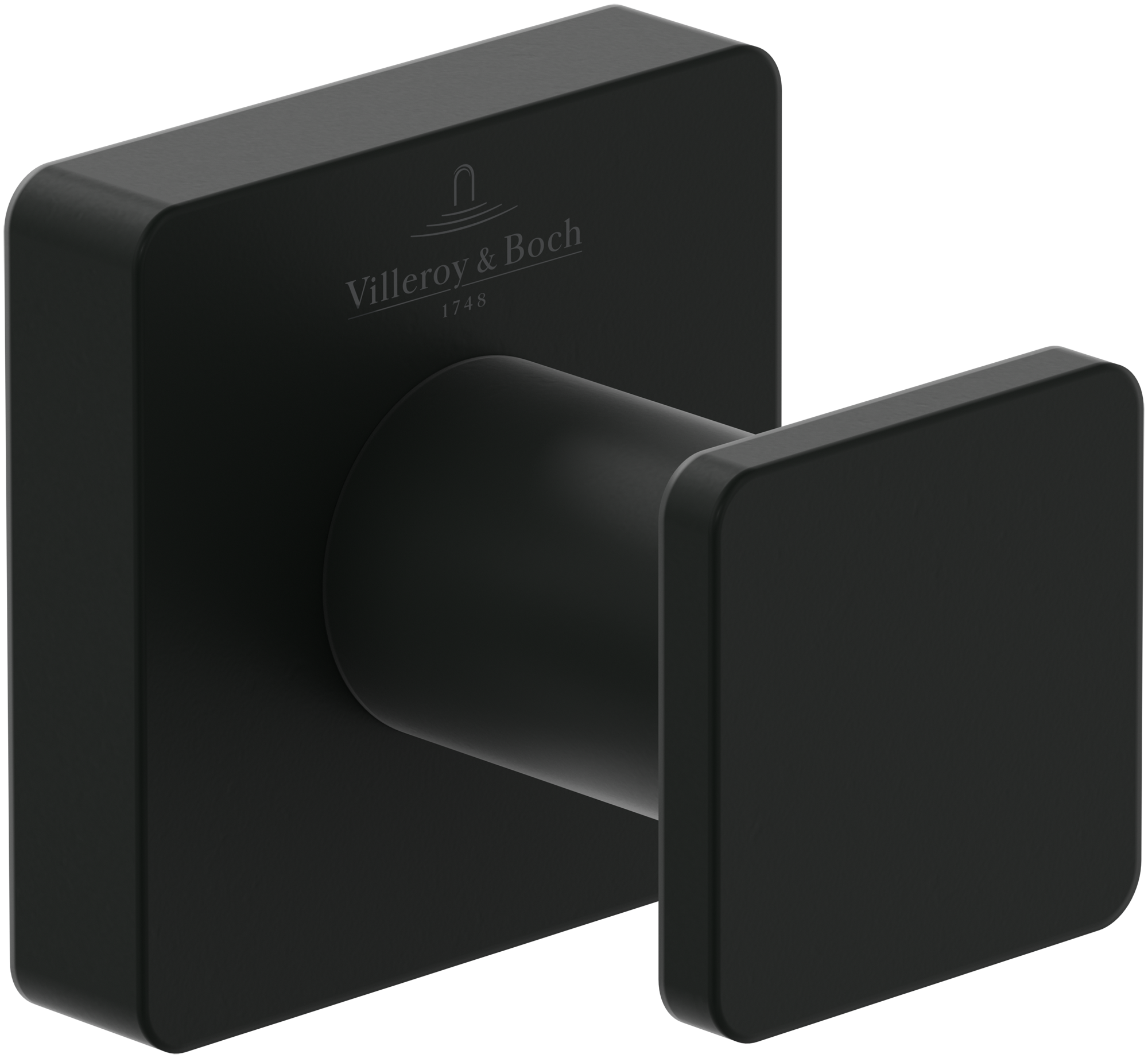 Villeroy & Boch Elements - Striking Handtuchhaken, 45x44x45mm, Matt Black