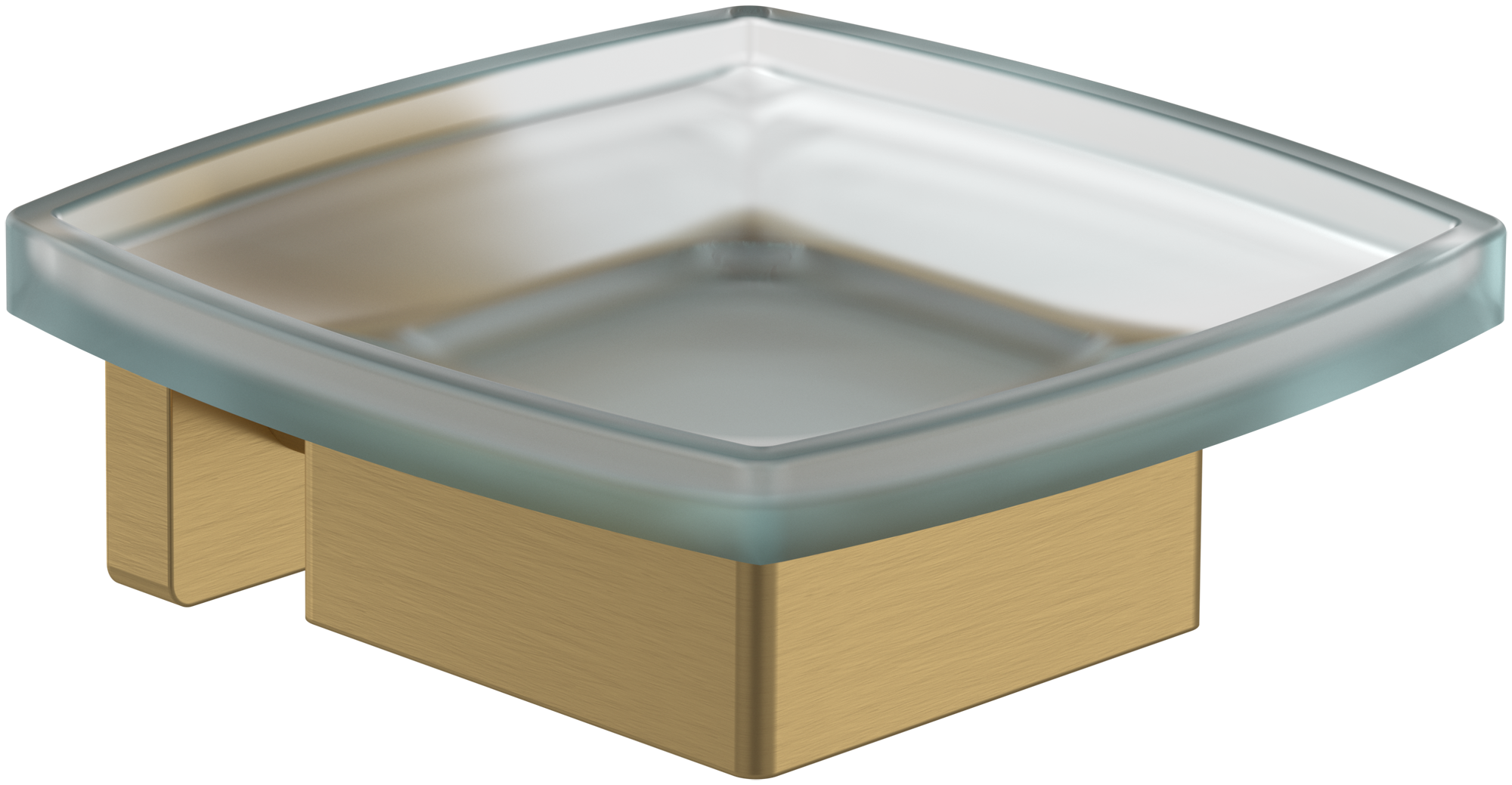 Villeroy & Boch Elements - Striking Seifenschale, 120x106x45mm, Brushed Gold