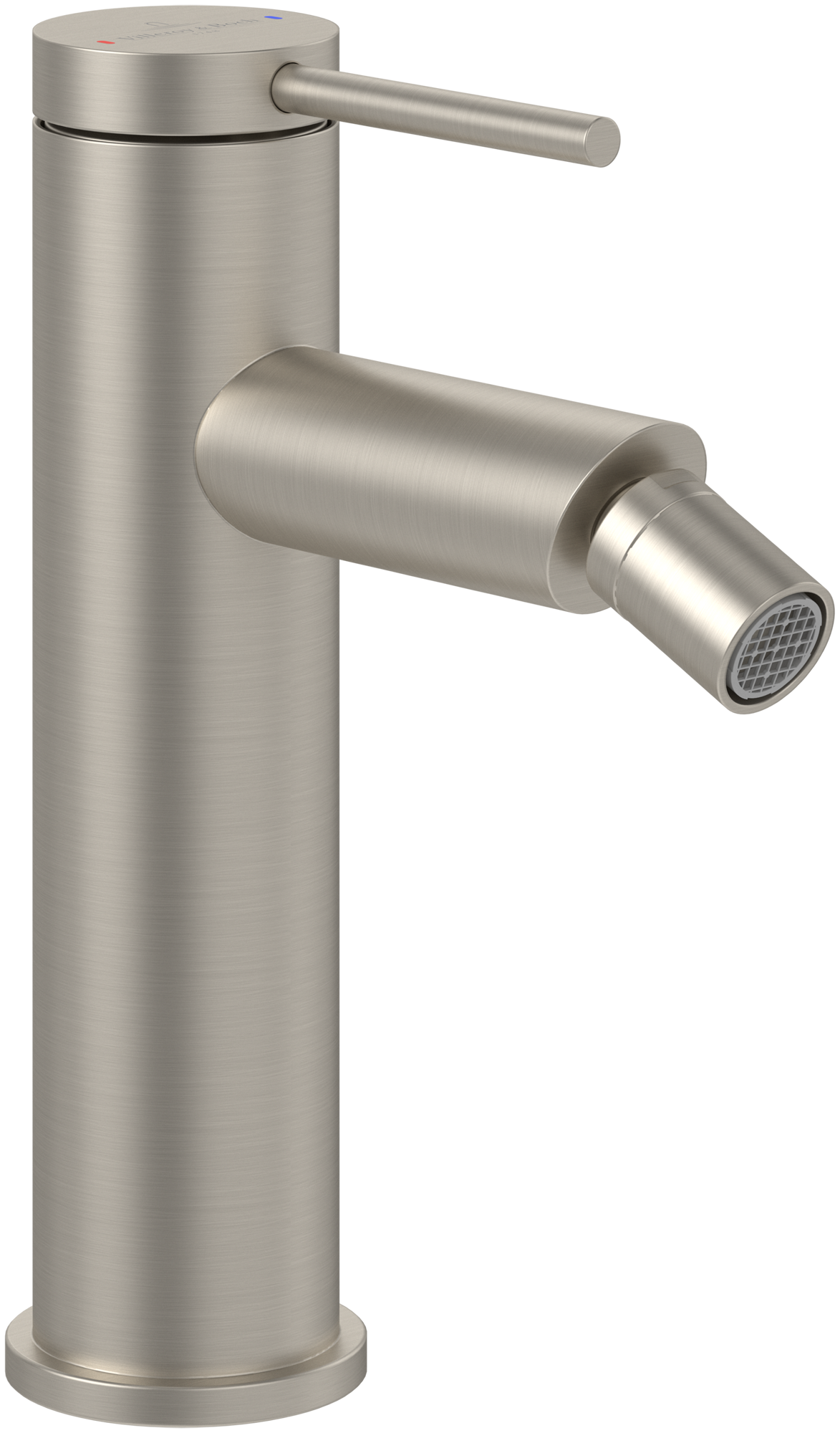 Villeroy & Boch Loop & Friends Single-lever bidet mixer, Brushed Nickel Matt