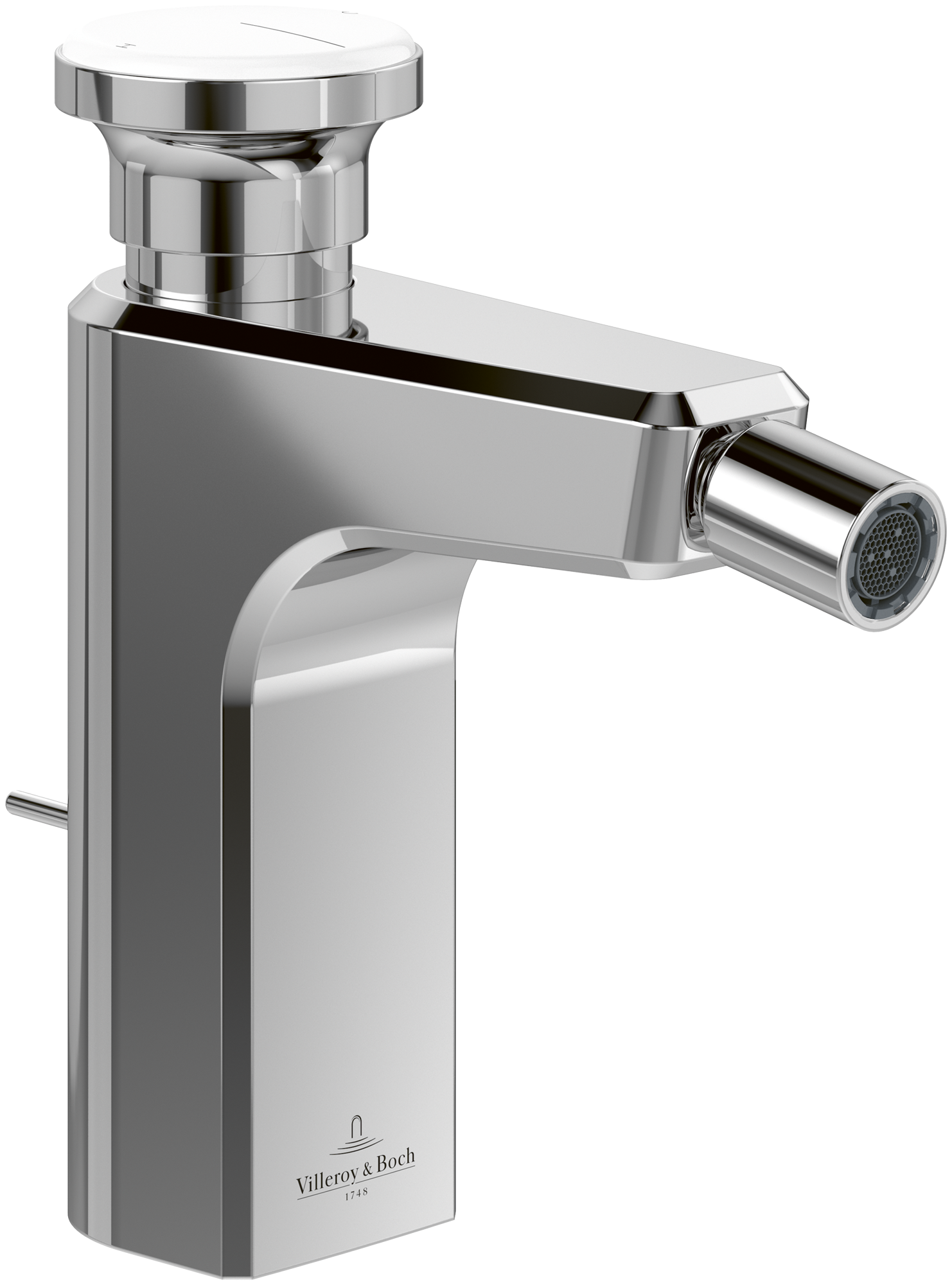 Villeroy & Boch Vea Single-lever bidet mixer, Chrome