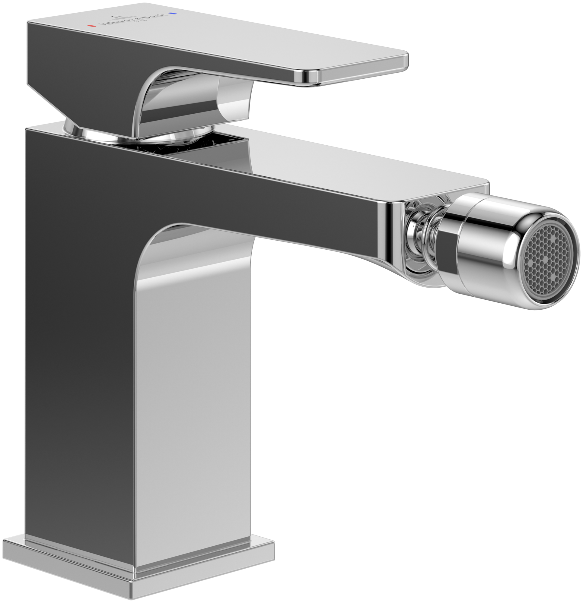 Villeroy & Boch Architectura Square Single-lever bidet mixer, Chrome