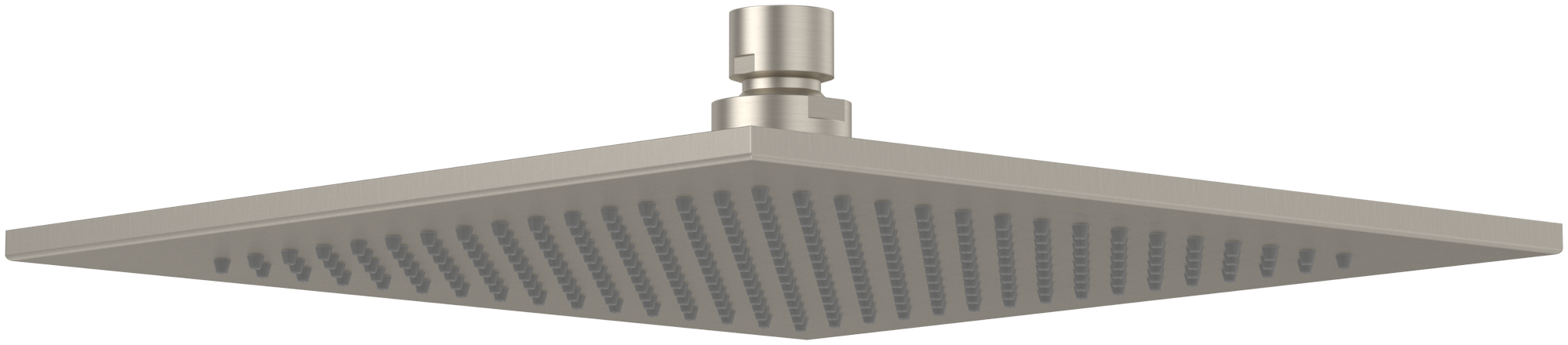 Villeroy & Boch Universal Showers Rain shower, Angular, Brushed Nickel Matt