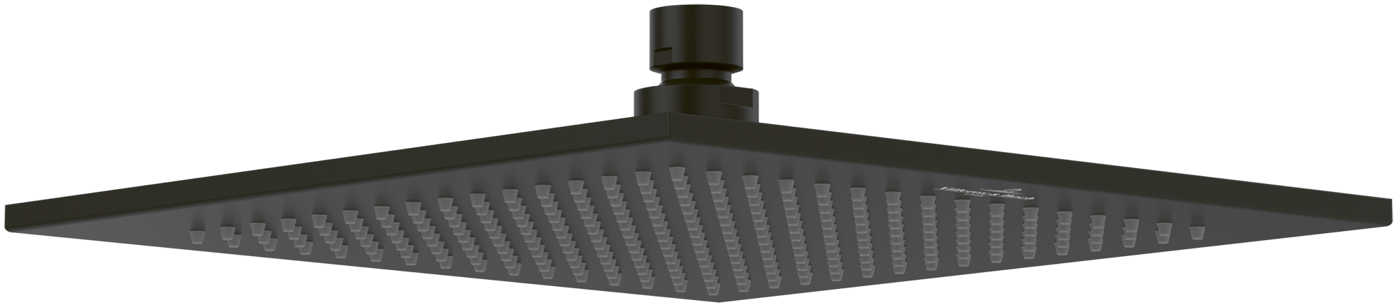 Villeroy & Boch Universal Showers Rain shower, Angular, Matt Black